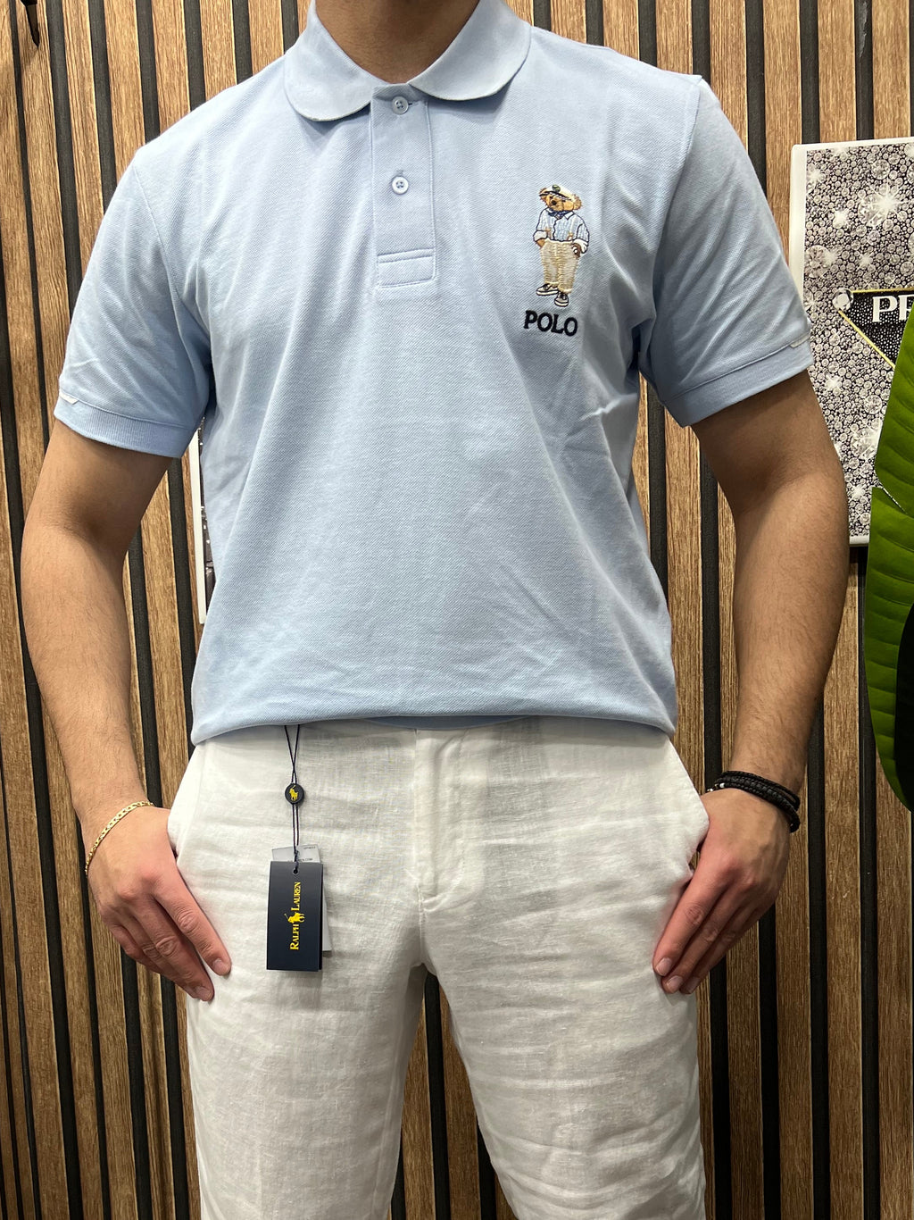T-shirt Polo Ralph Lauren light blue p-998