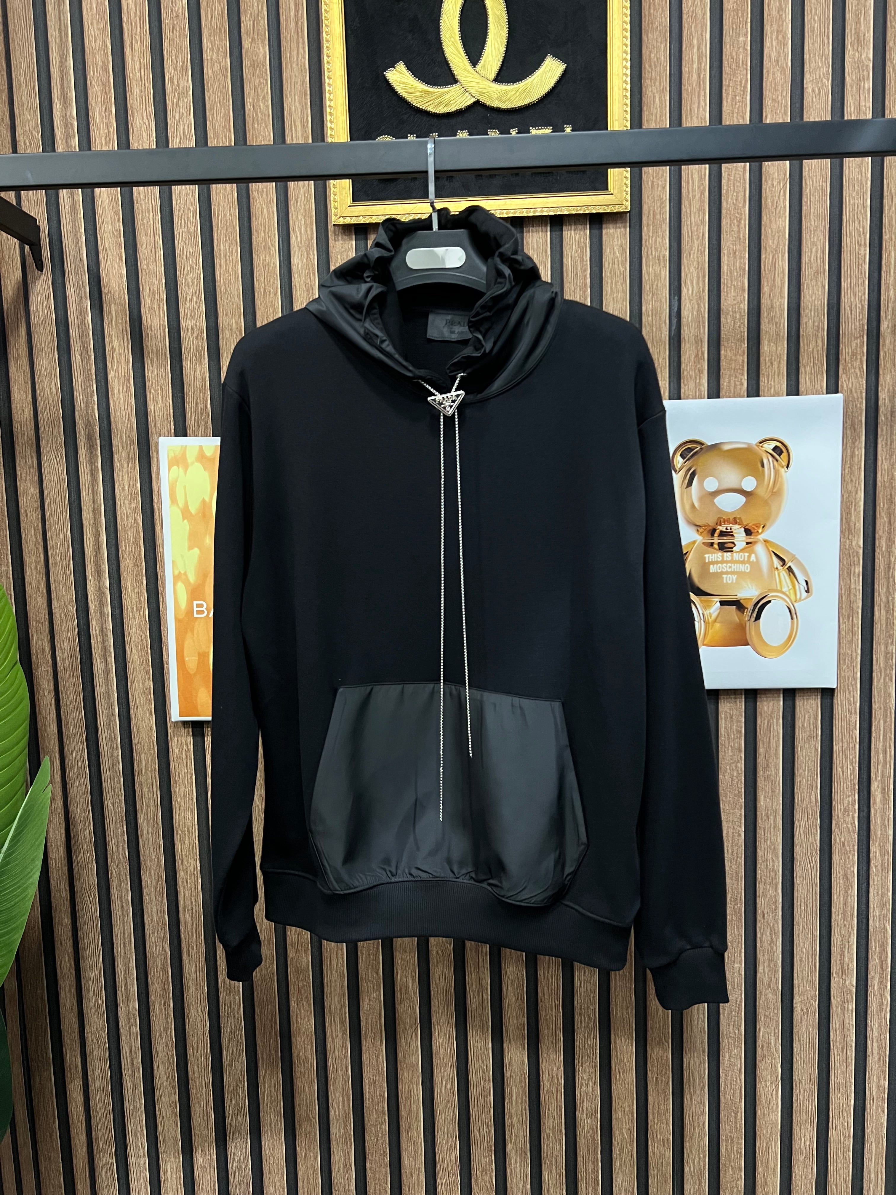Prada φούτερ με αξεσουάρ p-20