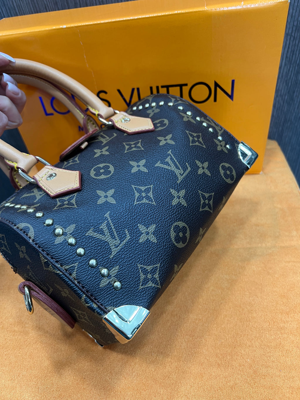 Τσάντα Louis Vuitton  Speedy Trunk 20 monogram L-0550