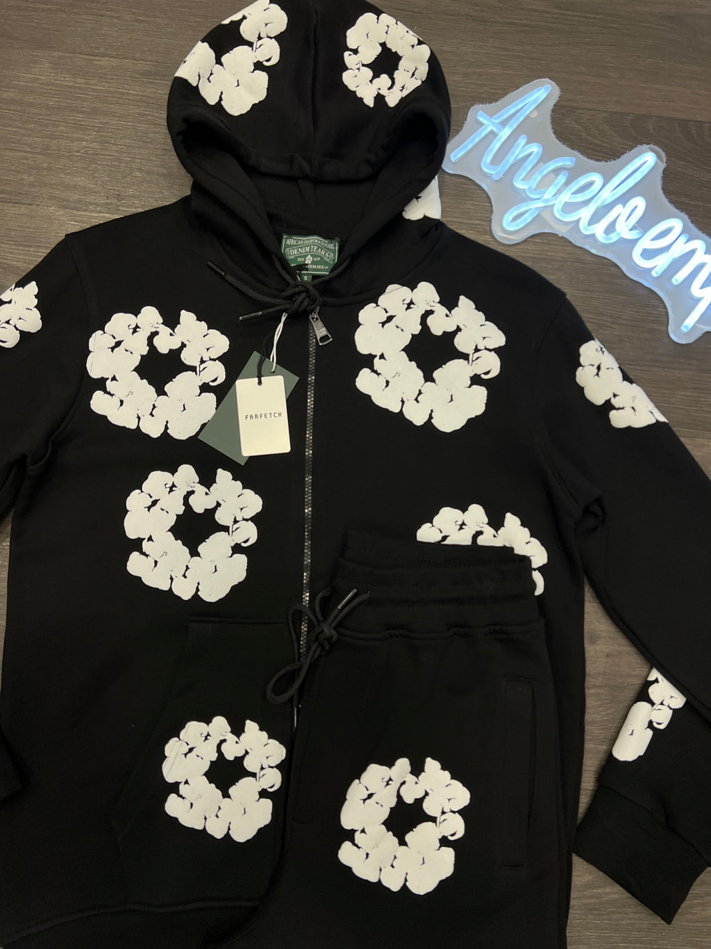 Denim Tears σετ με ζακέτα d-131