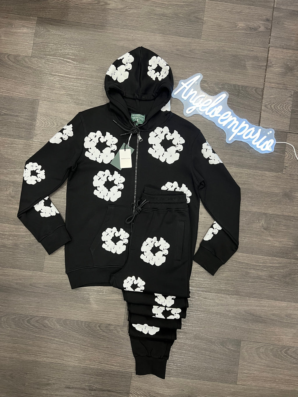 Denim Tears σετ με ζακέτα d-131