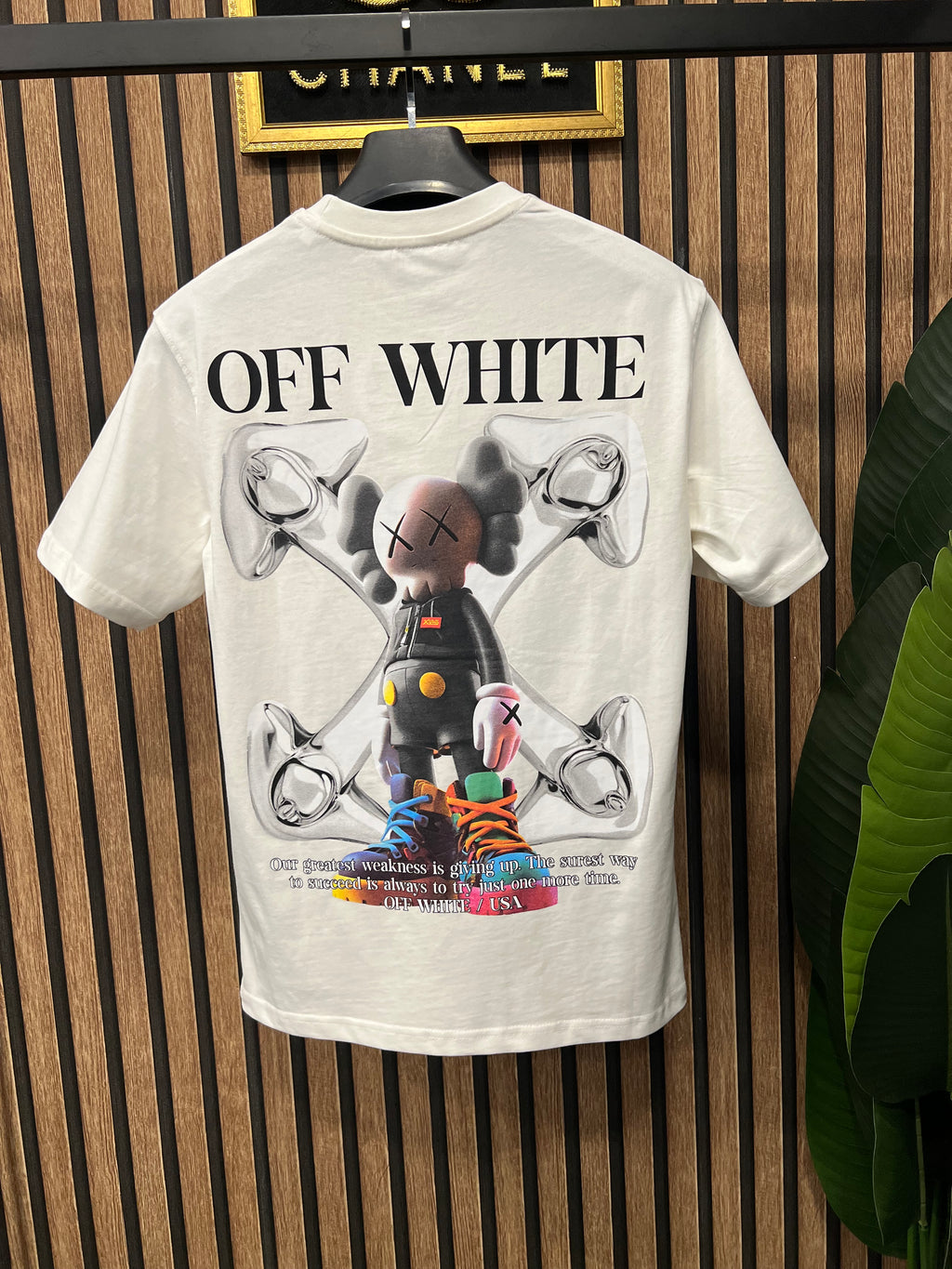 T-shirt Off White Kaws o-1006