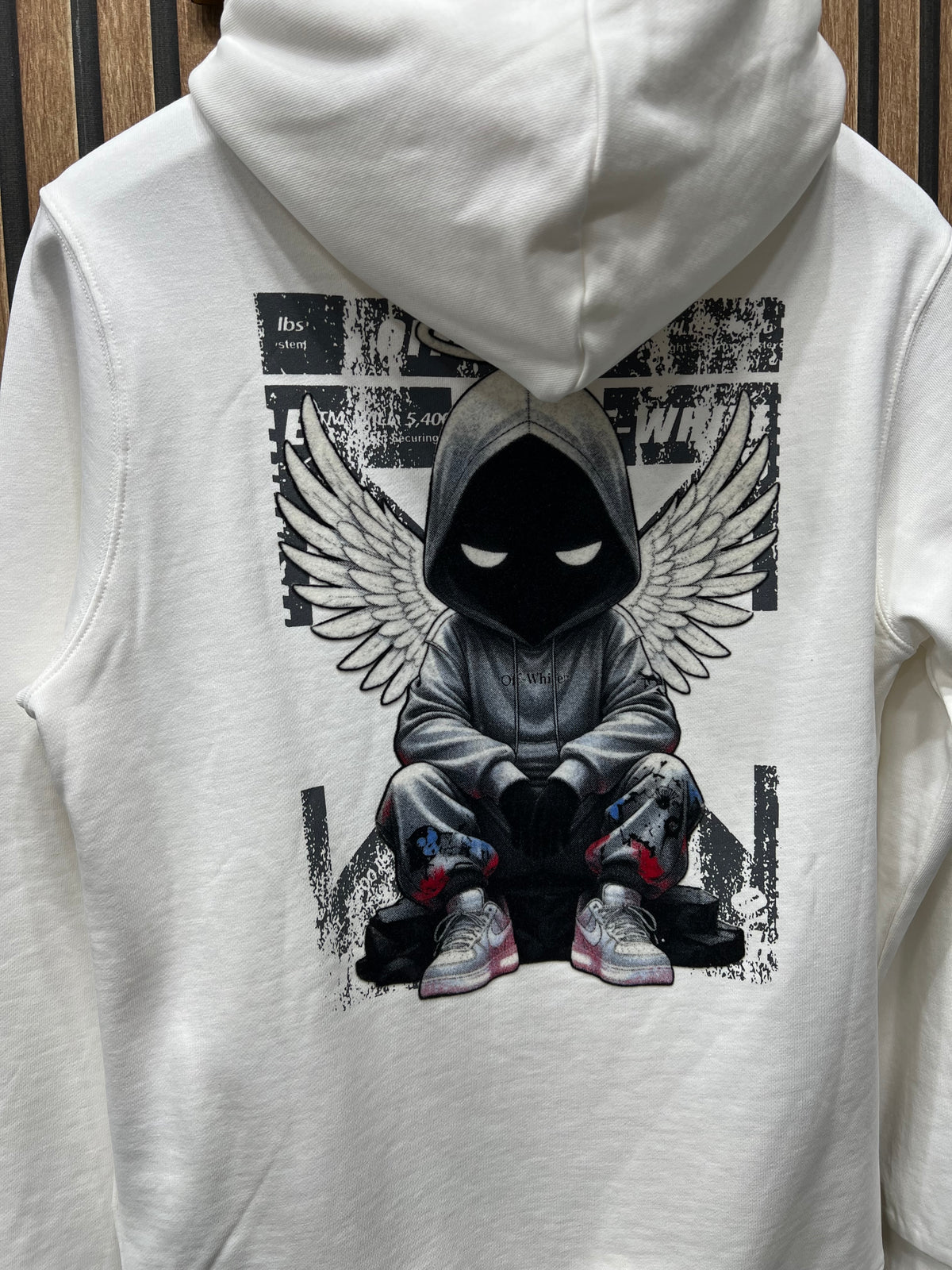 Off White Kaws φούτερ με κουκούλα o-0667
