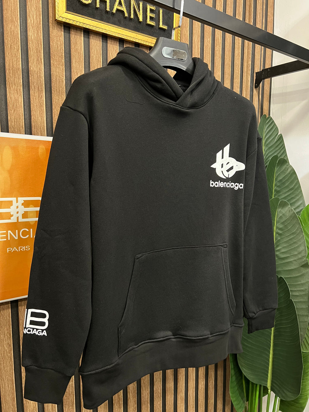 Balenciaga φούτερ με κουκούλα b-708