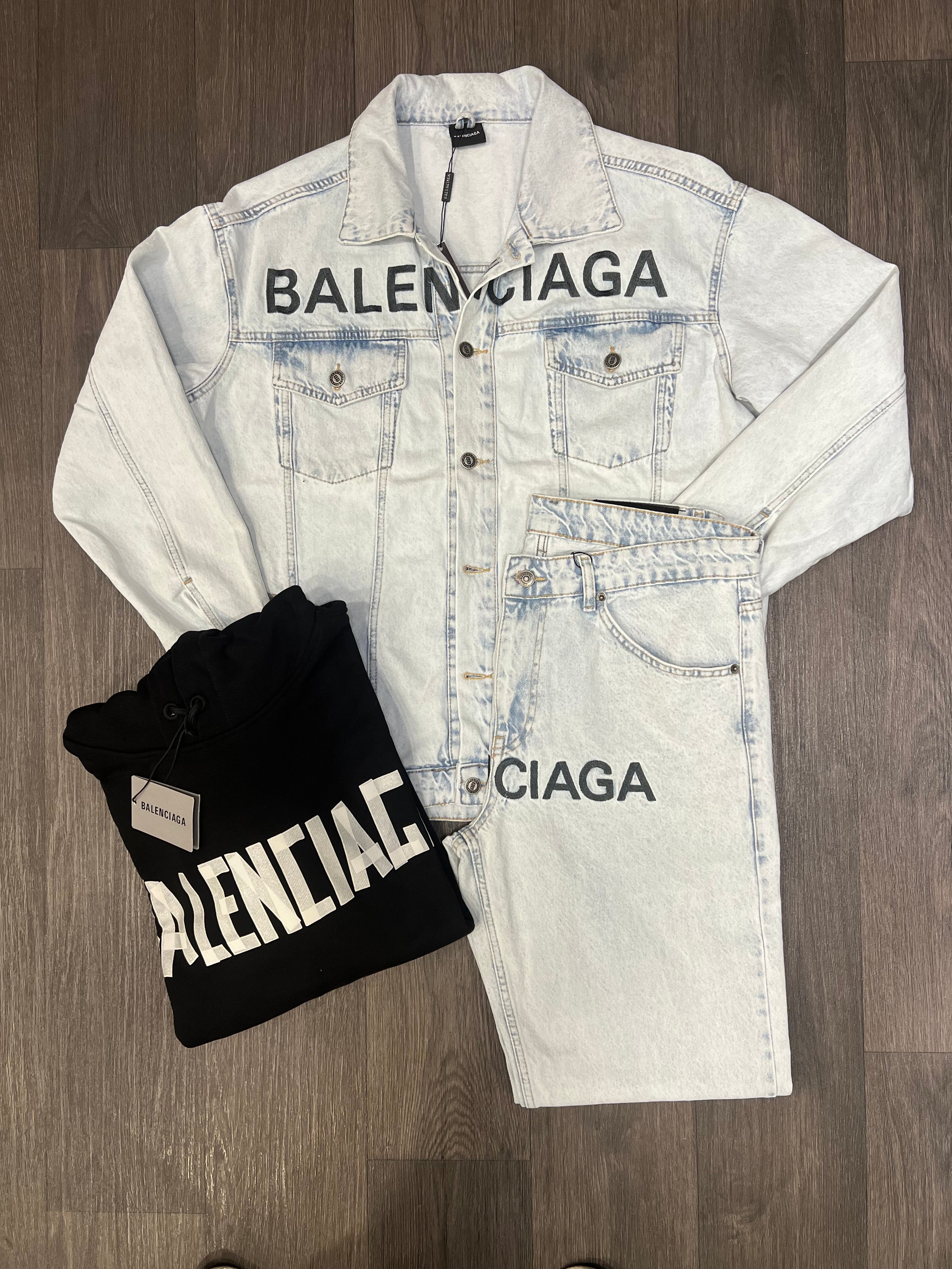 Balenciaga jeans σετ b-4467