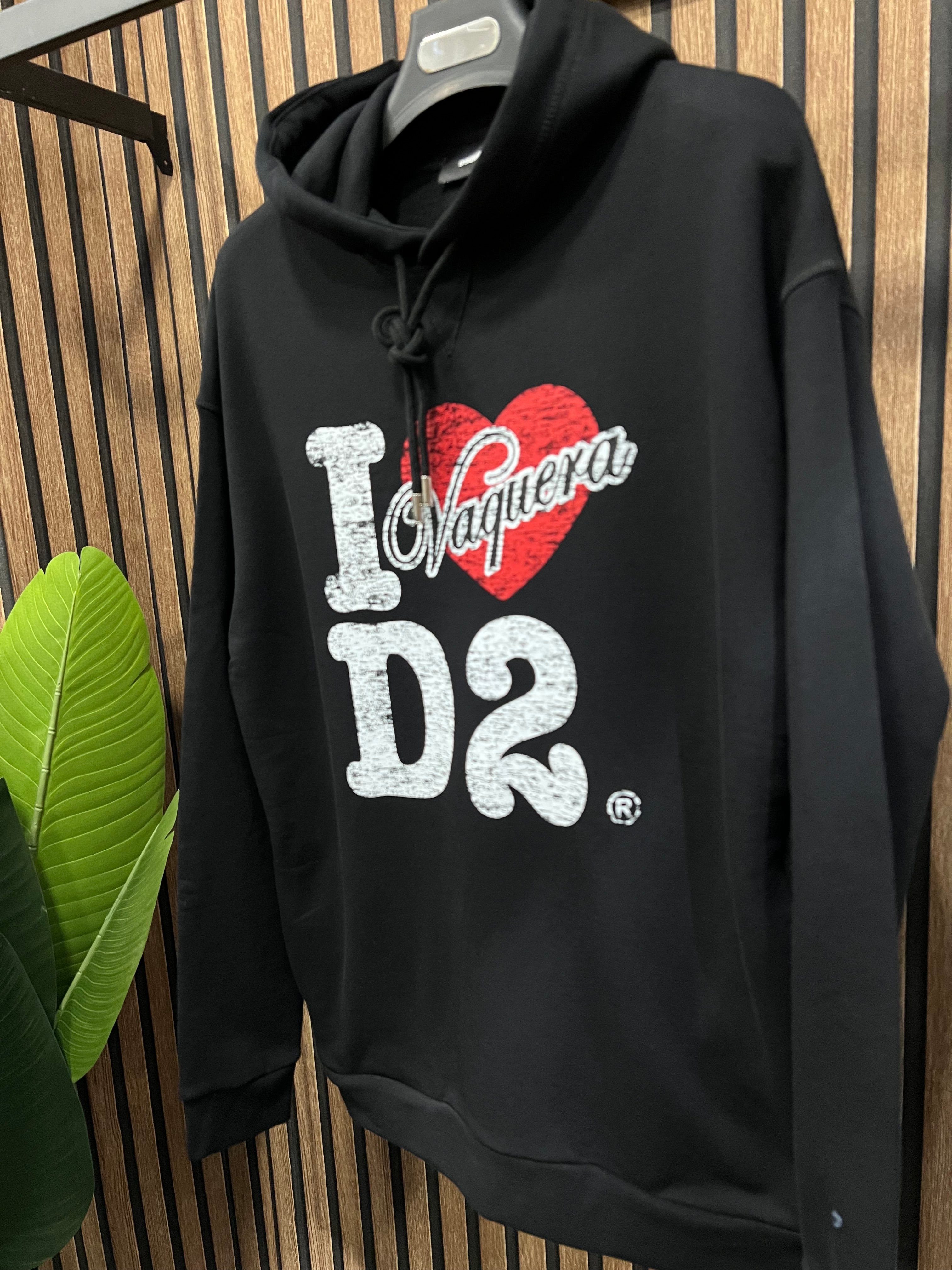 Dsquared2 Φούτερ με κουκούλα d-10