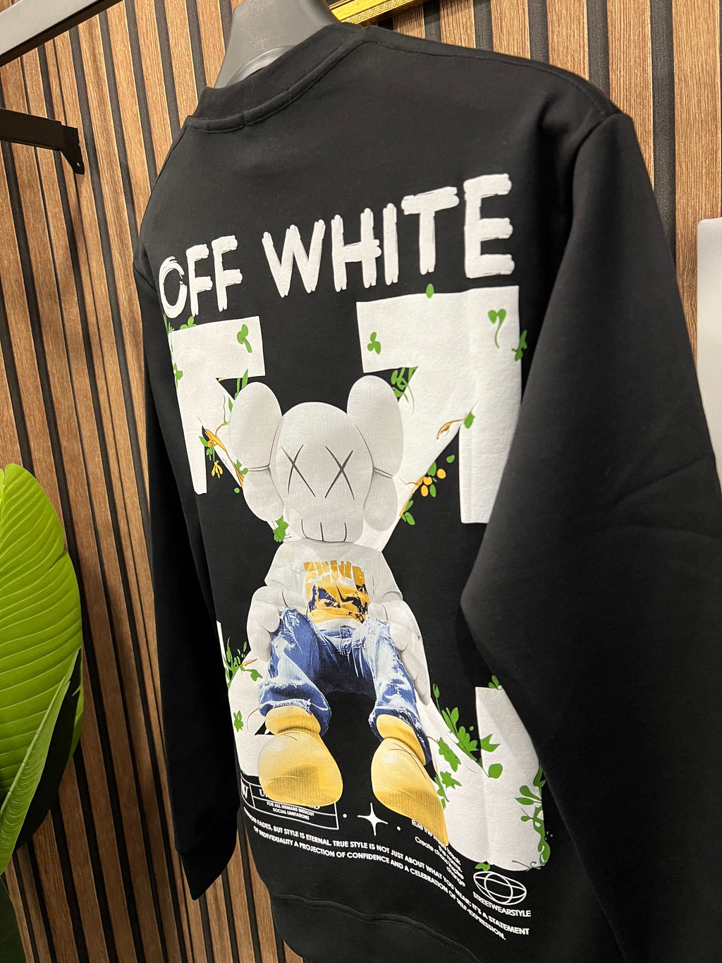 Off White kaws φούτερ o-28