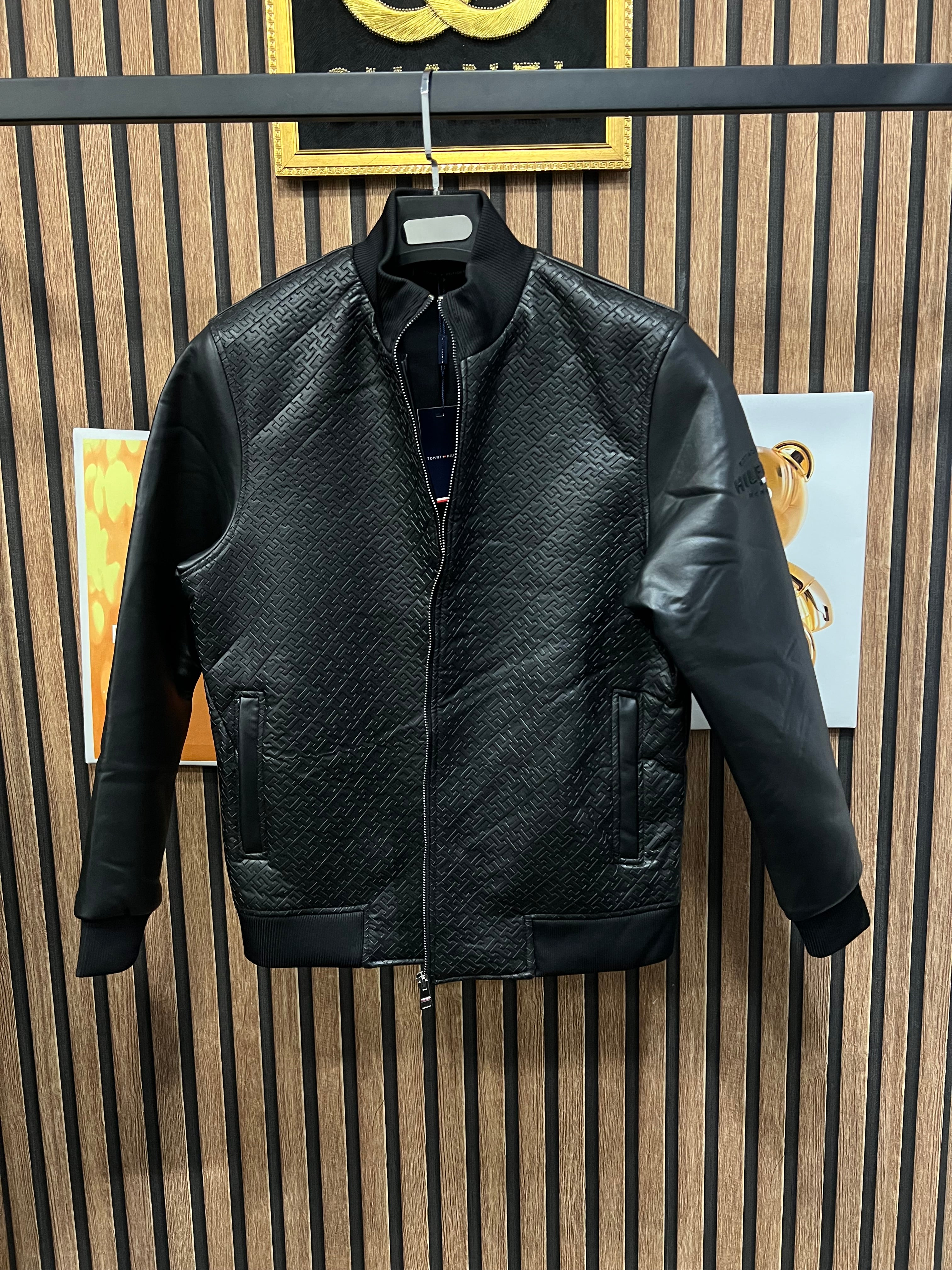 Tommy Hilfiger jacket δερματίνη T-36