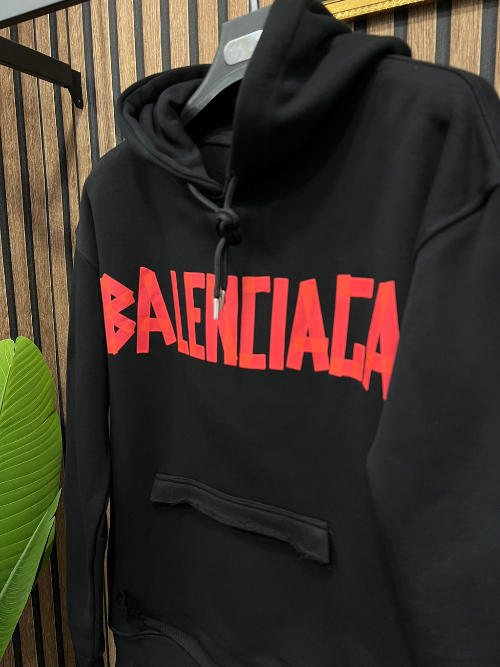 Balenciaga Φούτερ με κουκούλα b-11