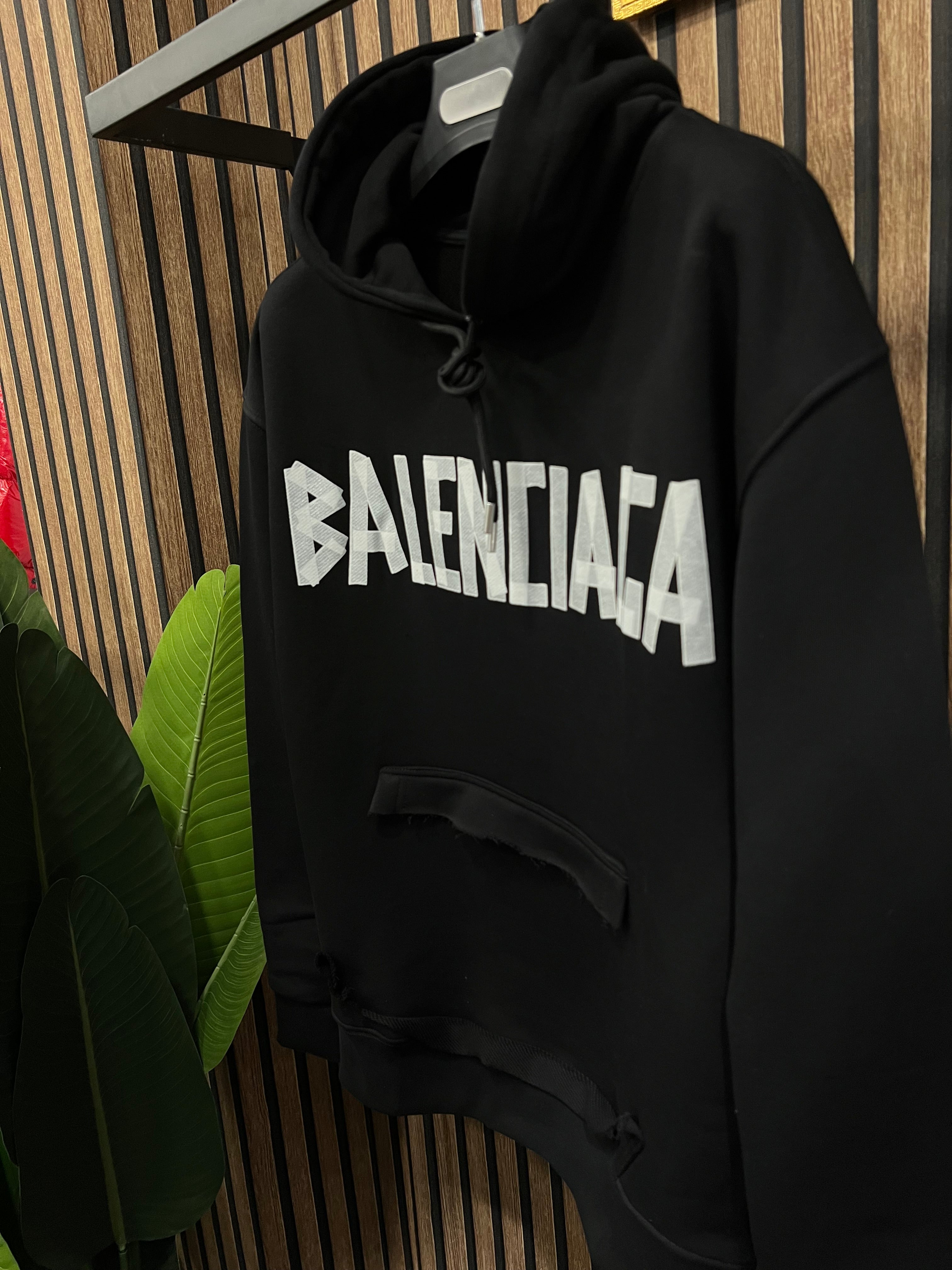 Balenciaga φούτερ με κουκούλα b-15