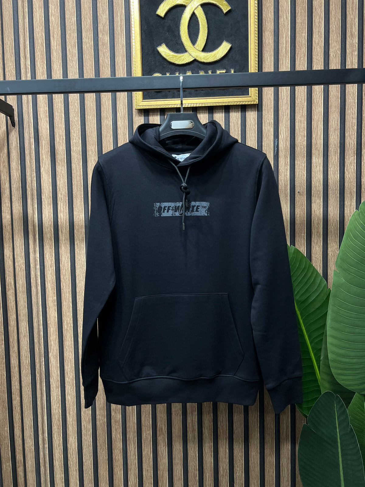 Off White φούτερ με κουκούλα o-0350