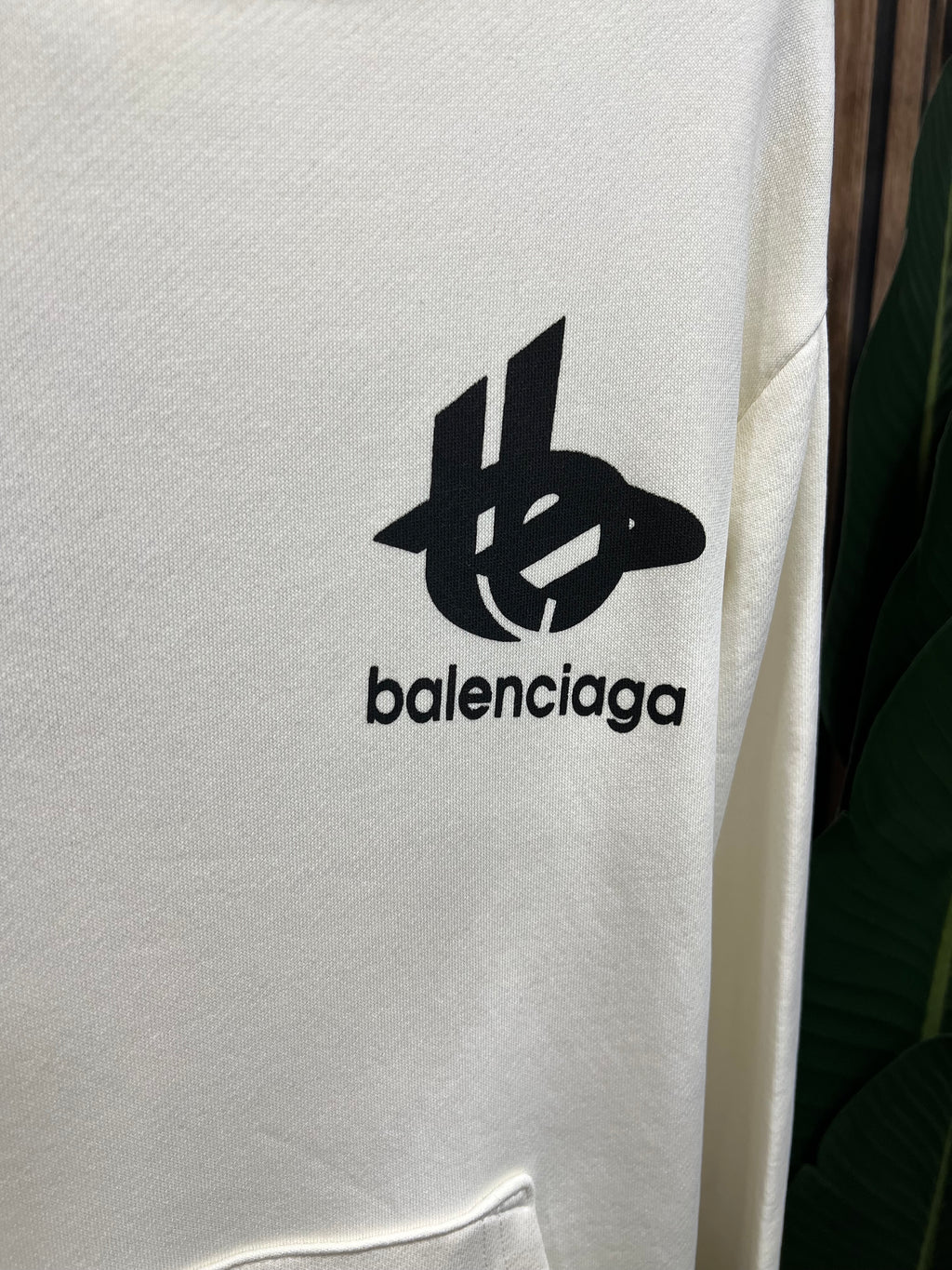 Balenciaga φούτερ με κουκούλα b-789