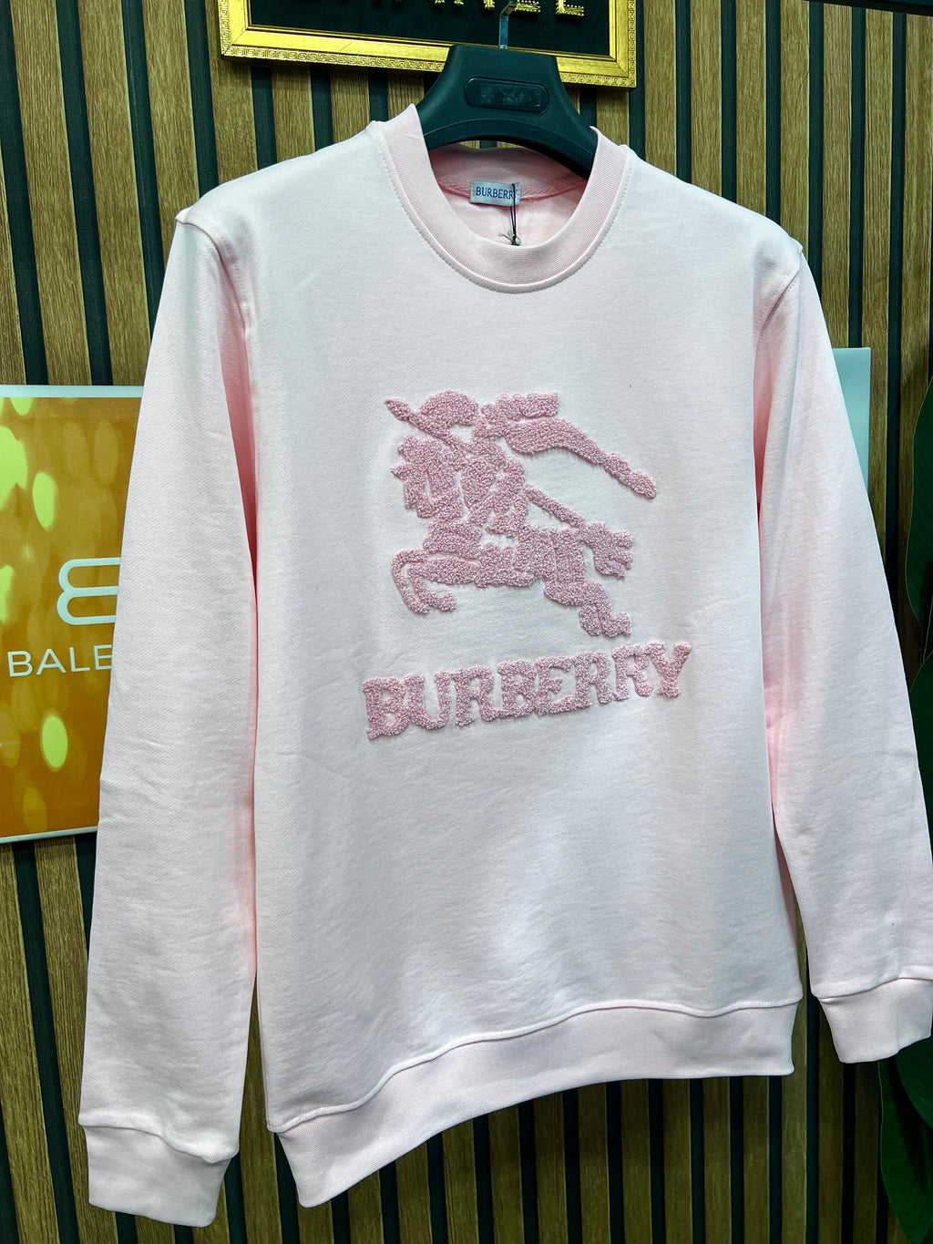 Burberry φούτερ pink b-1032
