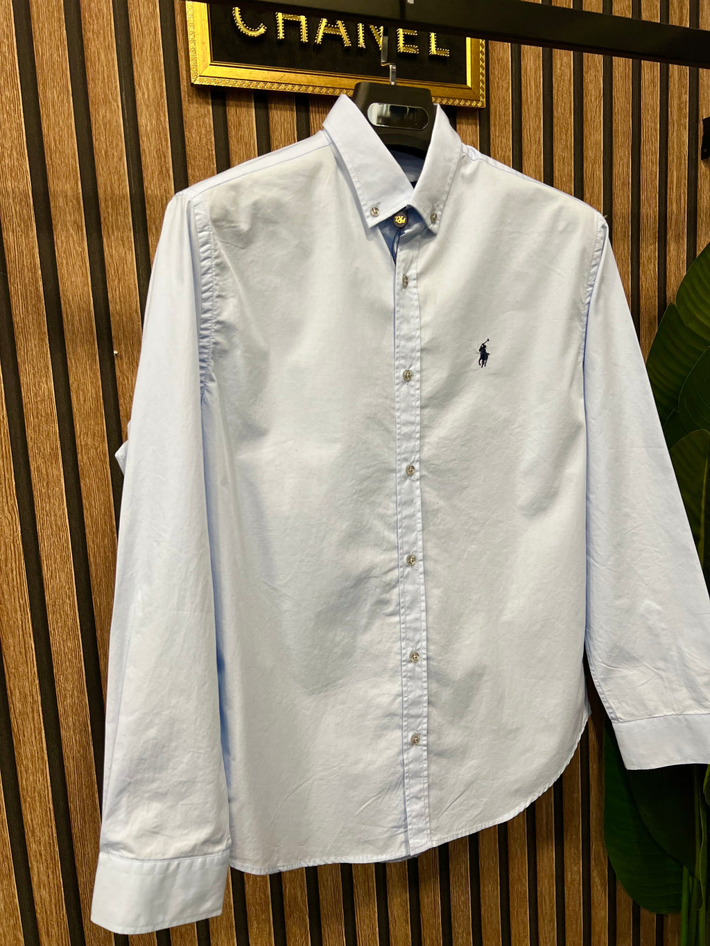 Πουκάμισο Polo Ralph Lauren light blue p-1120