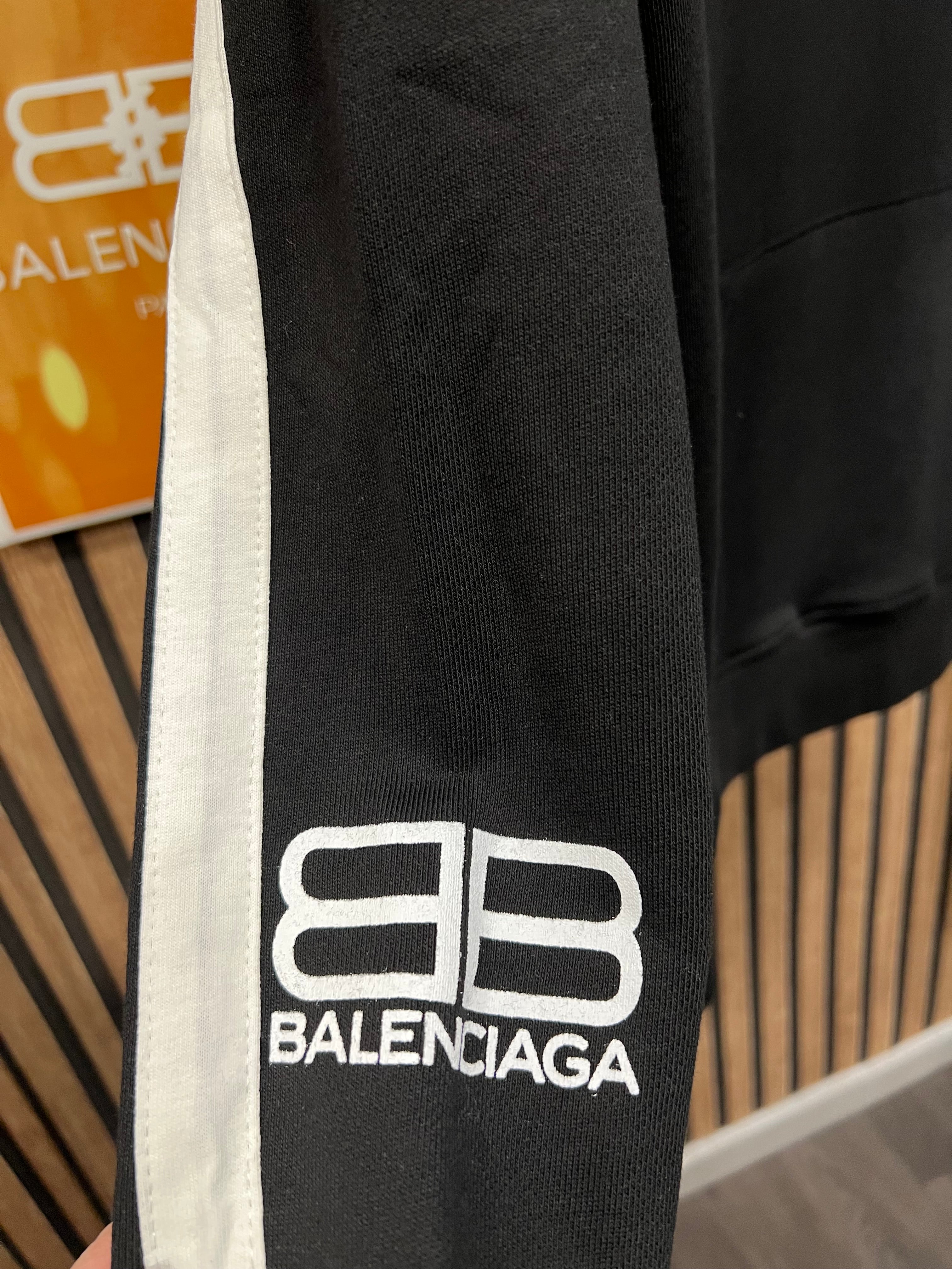 Balenciaga φούτερ με κουκούλα b-708
