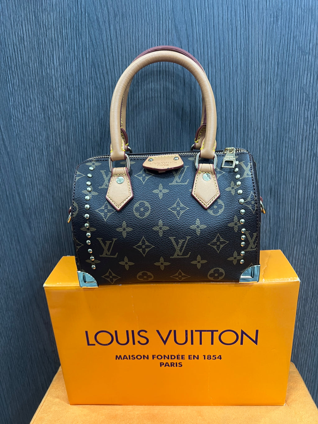 Τσάντα Louis Vuitton  Speedy Trunk 20 monogram L-0550
