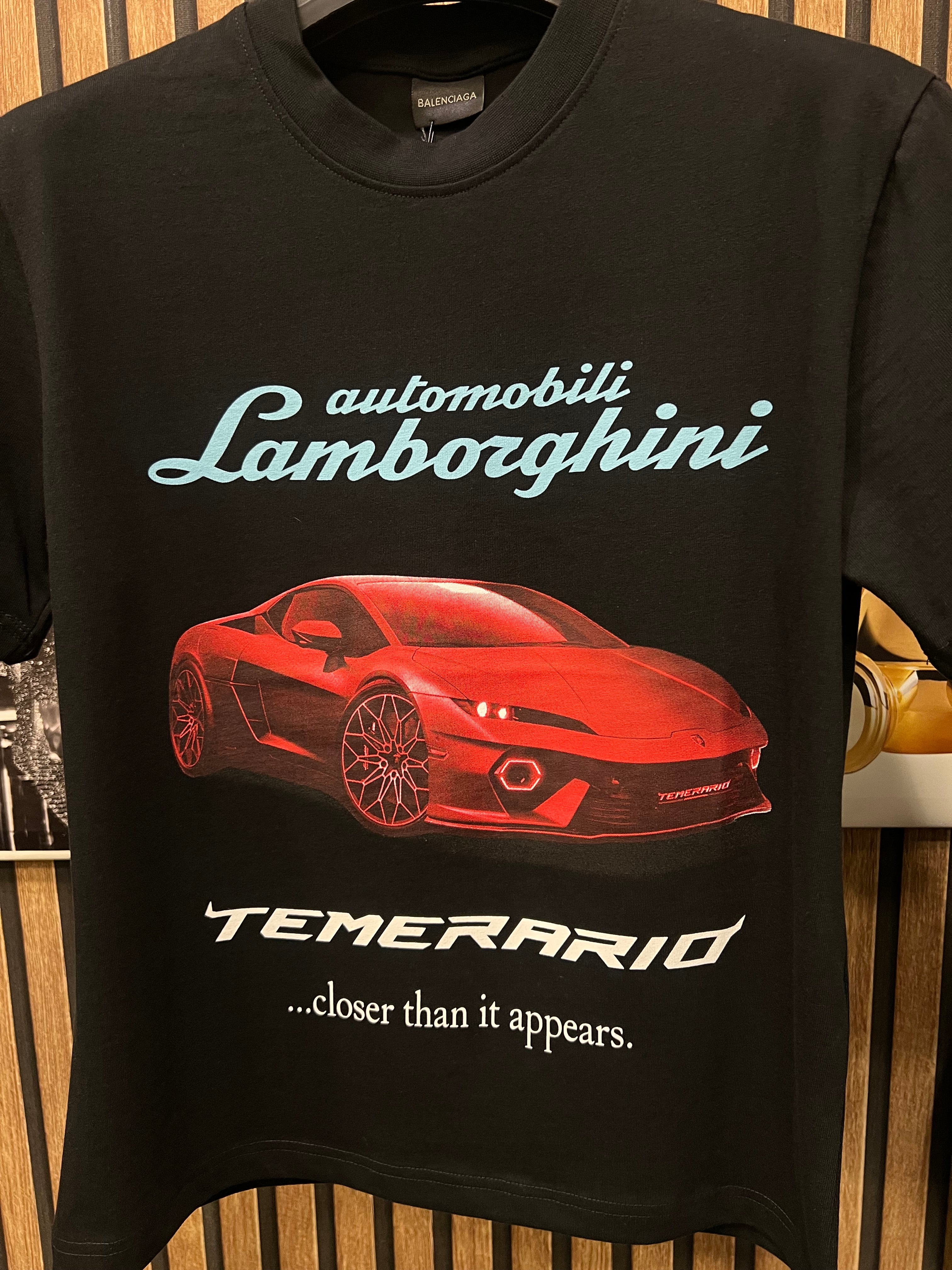 T-shirt Balenciaga Lamborghini b-681