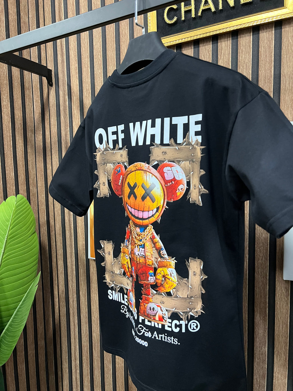 T-shirt Off White kaws o-181