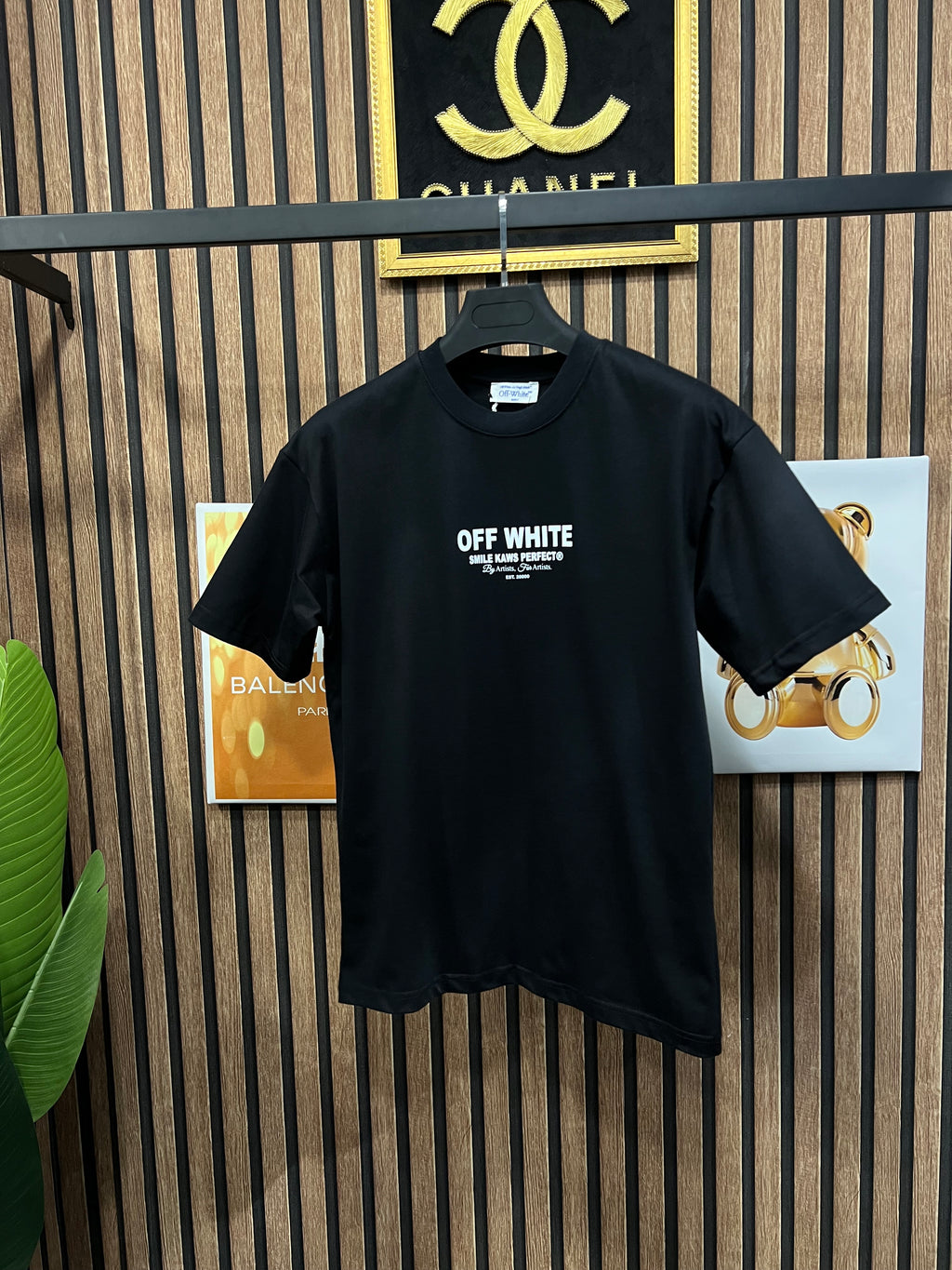 T-shirt Off White kaws o-181