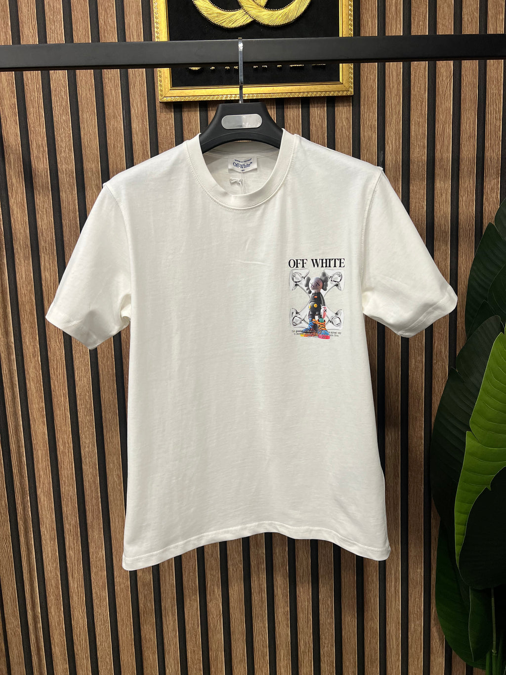 T-shirt Off White Kaws o-1006