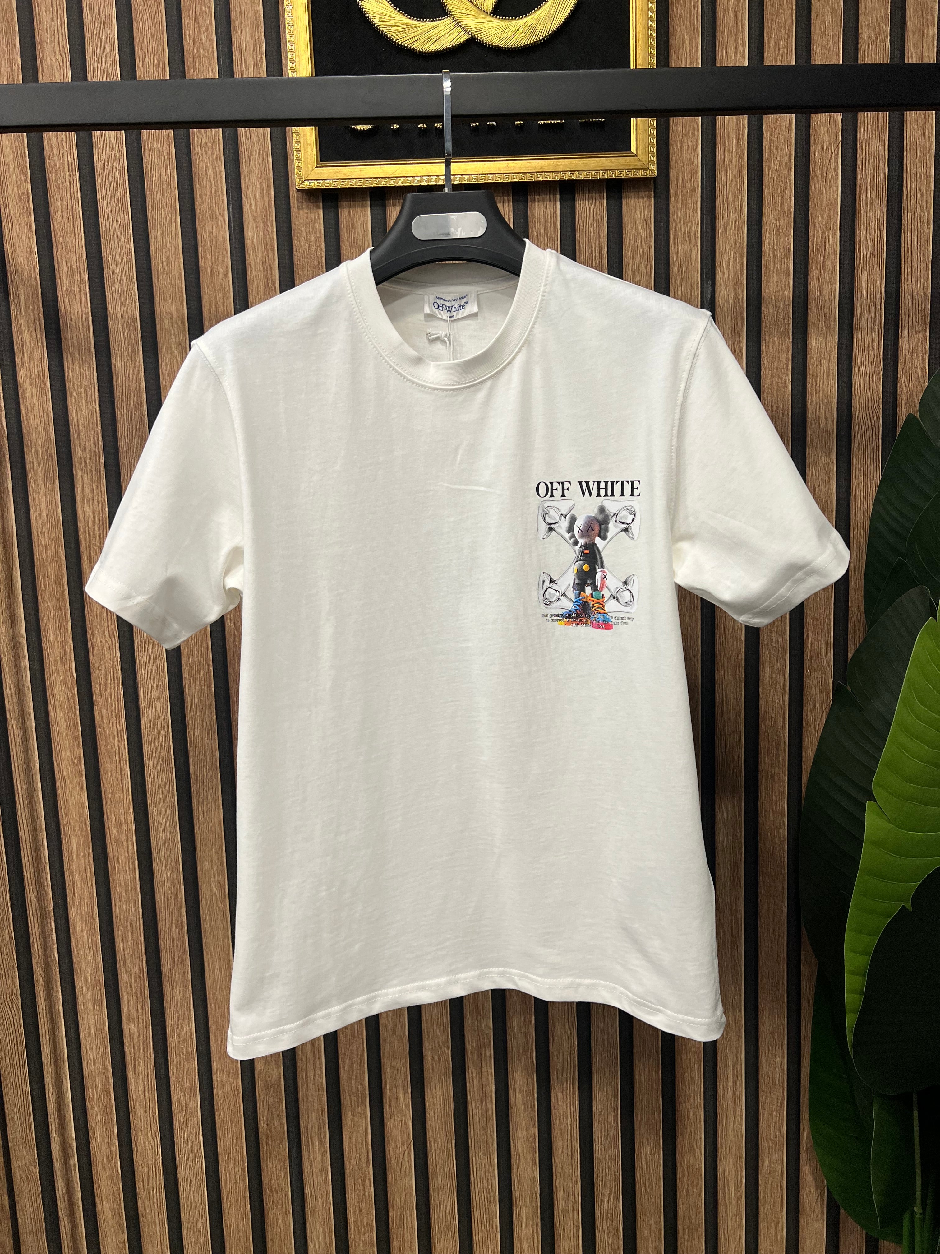 T-shirt Off White Kaws o-1006