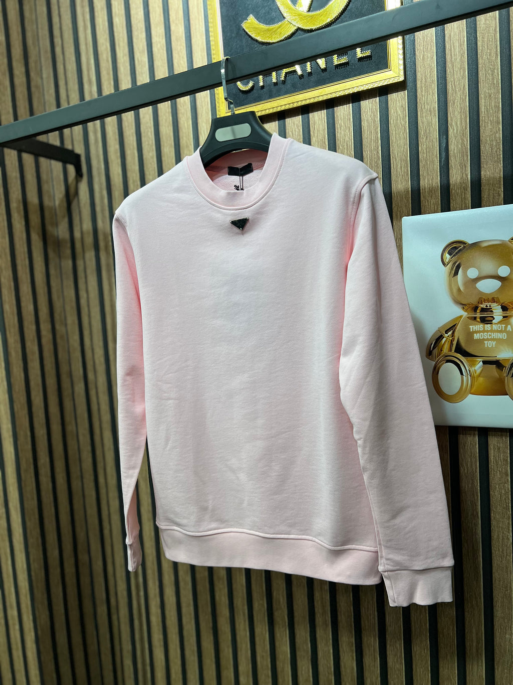 Prada φούτερ pink p-1023