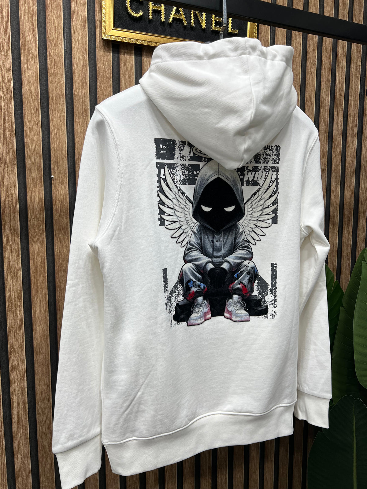 Off White Kaws φούτερ με κουκούλα o-0667