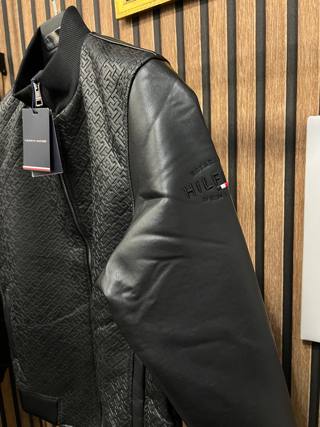 Tommy Hilfiger jacket δερματίνη T-36