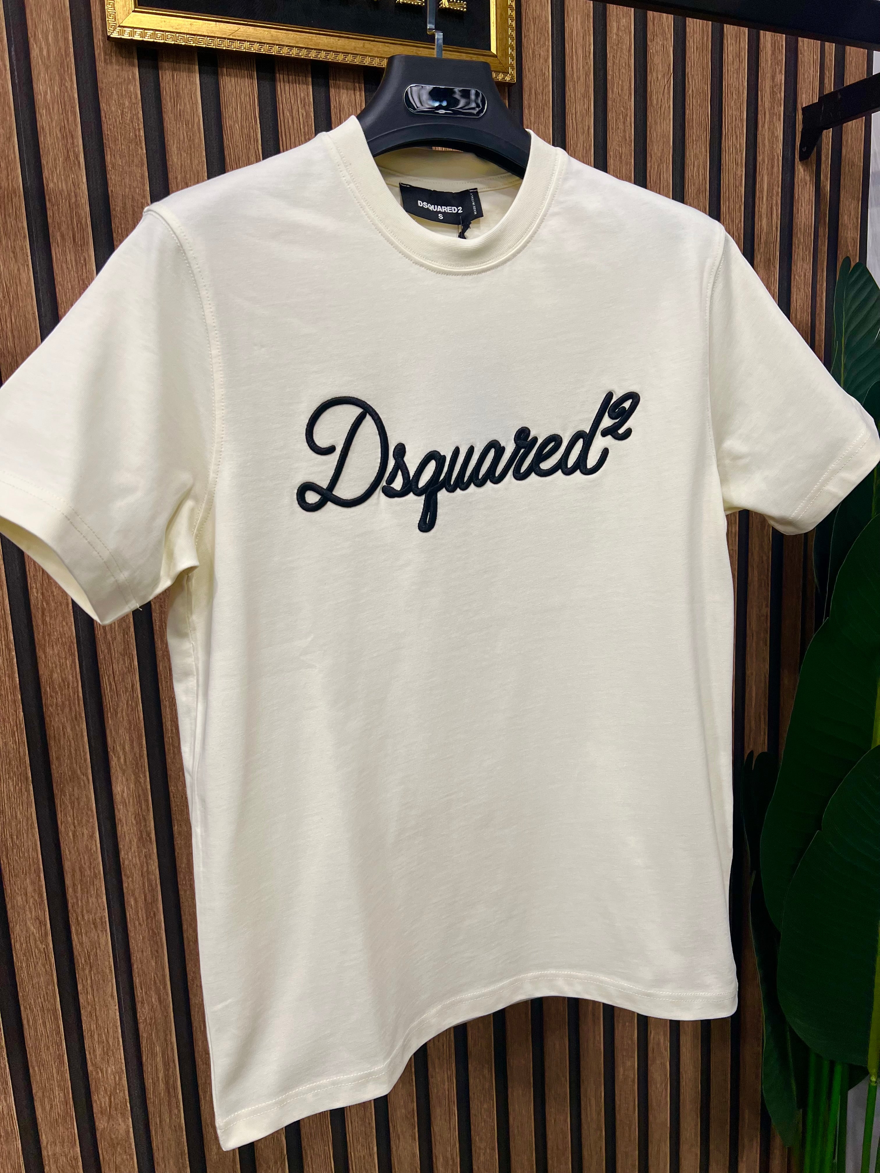 T-shirt Dsquared2 ivory d-1016