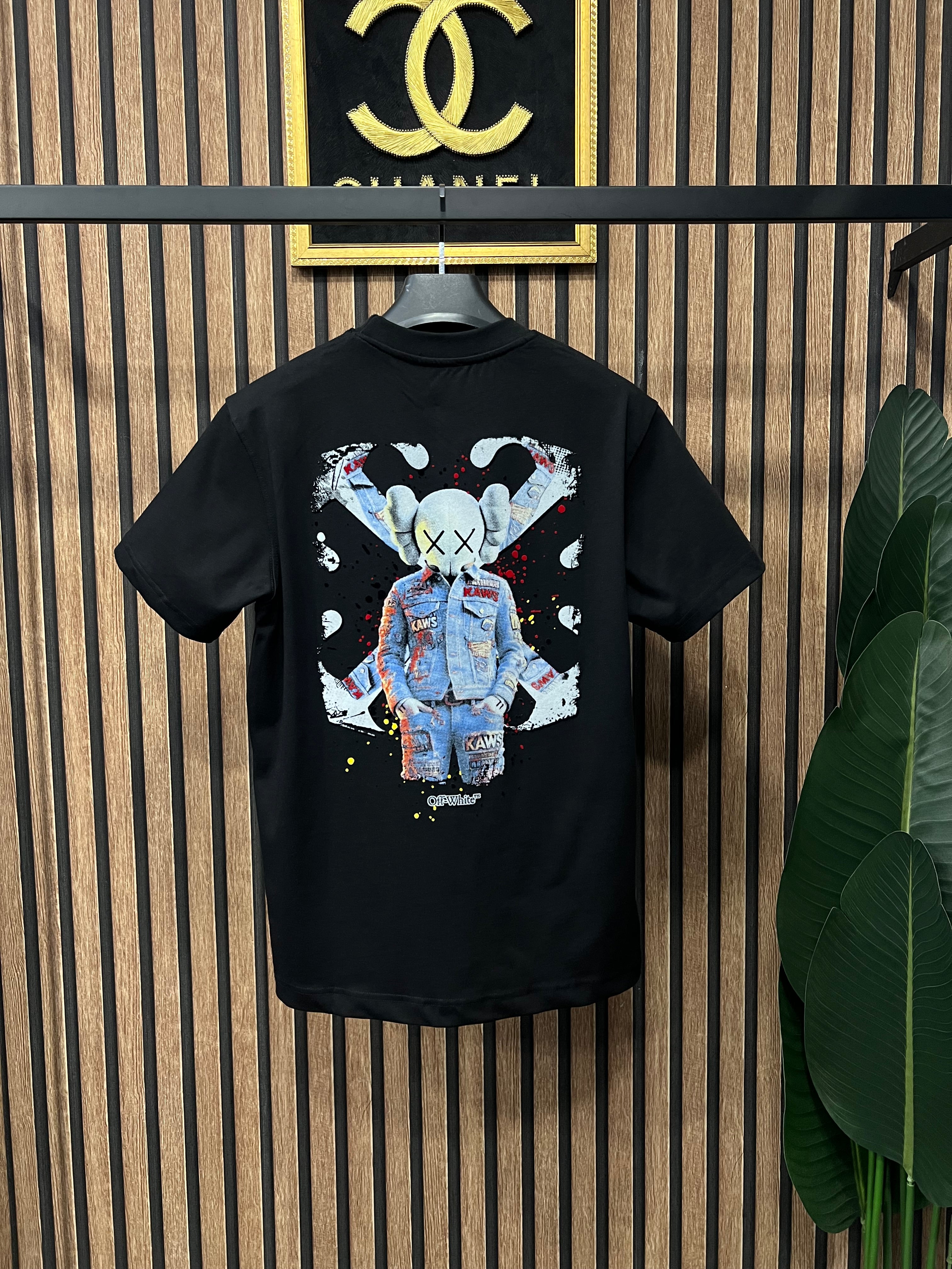 T-shirt Off White Kaws o-1020