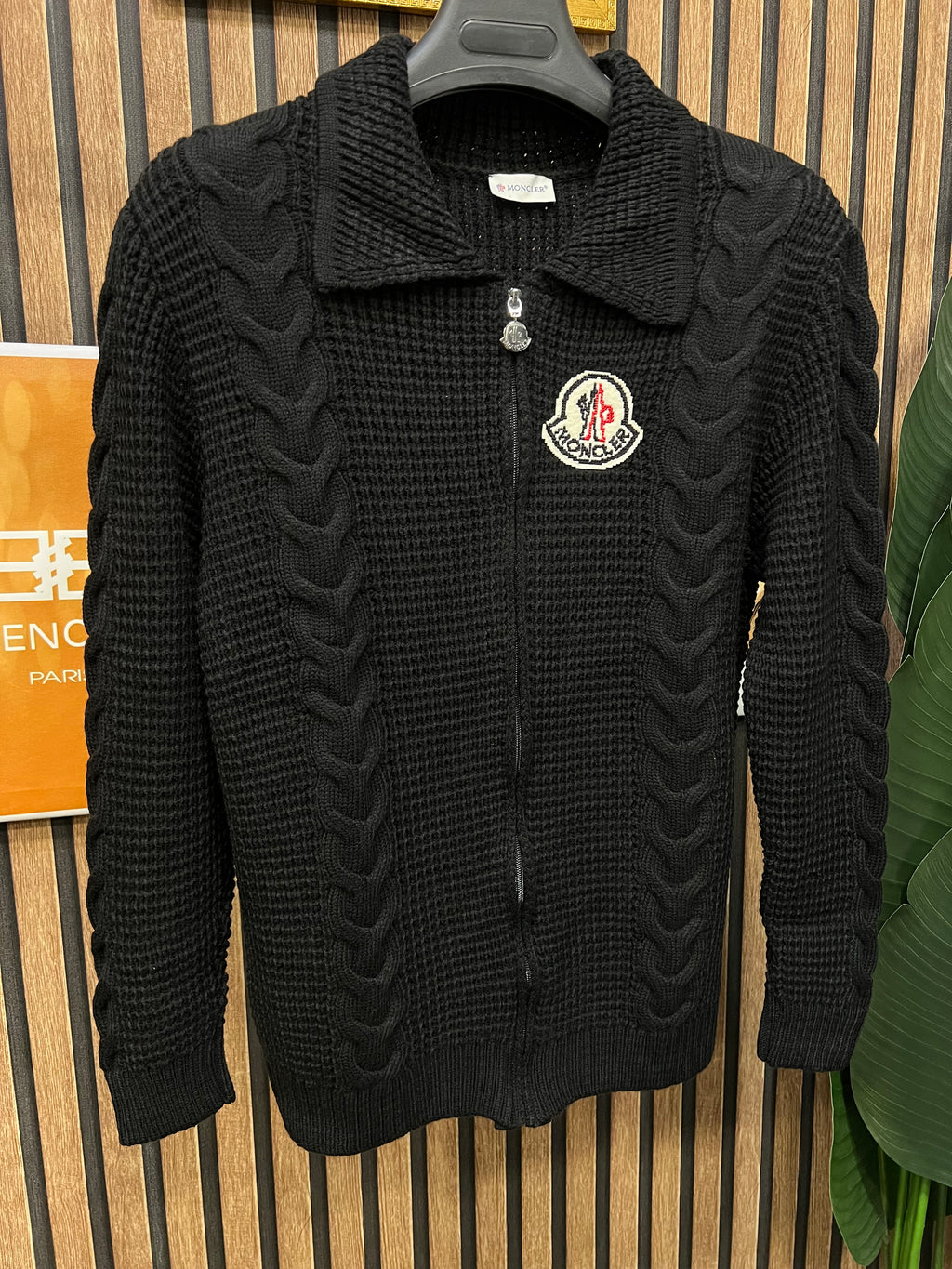 Moncler πλεκτή ζακέτα m-1018