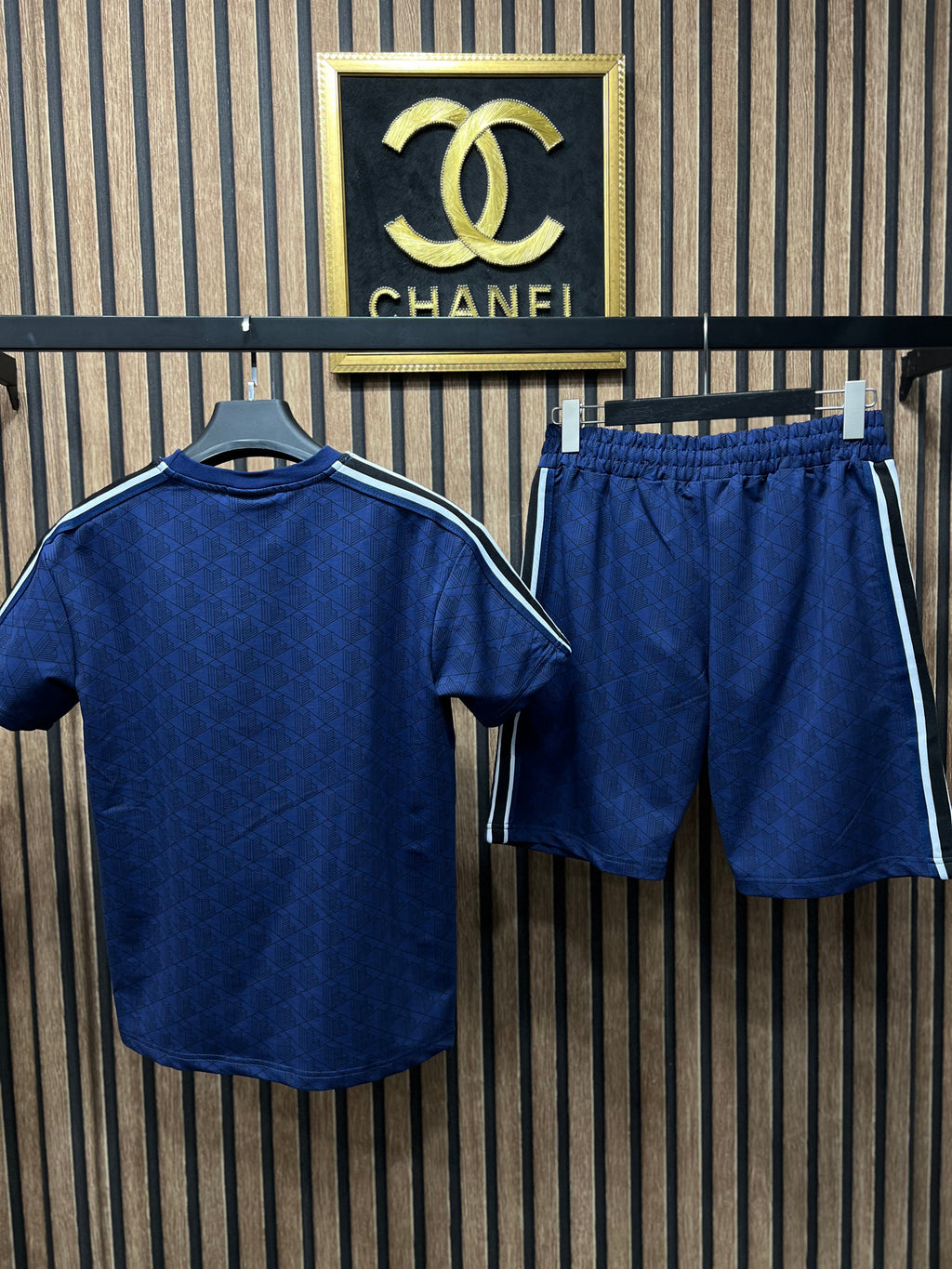 Lacoste σετ με βερμούδα l-2787