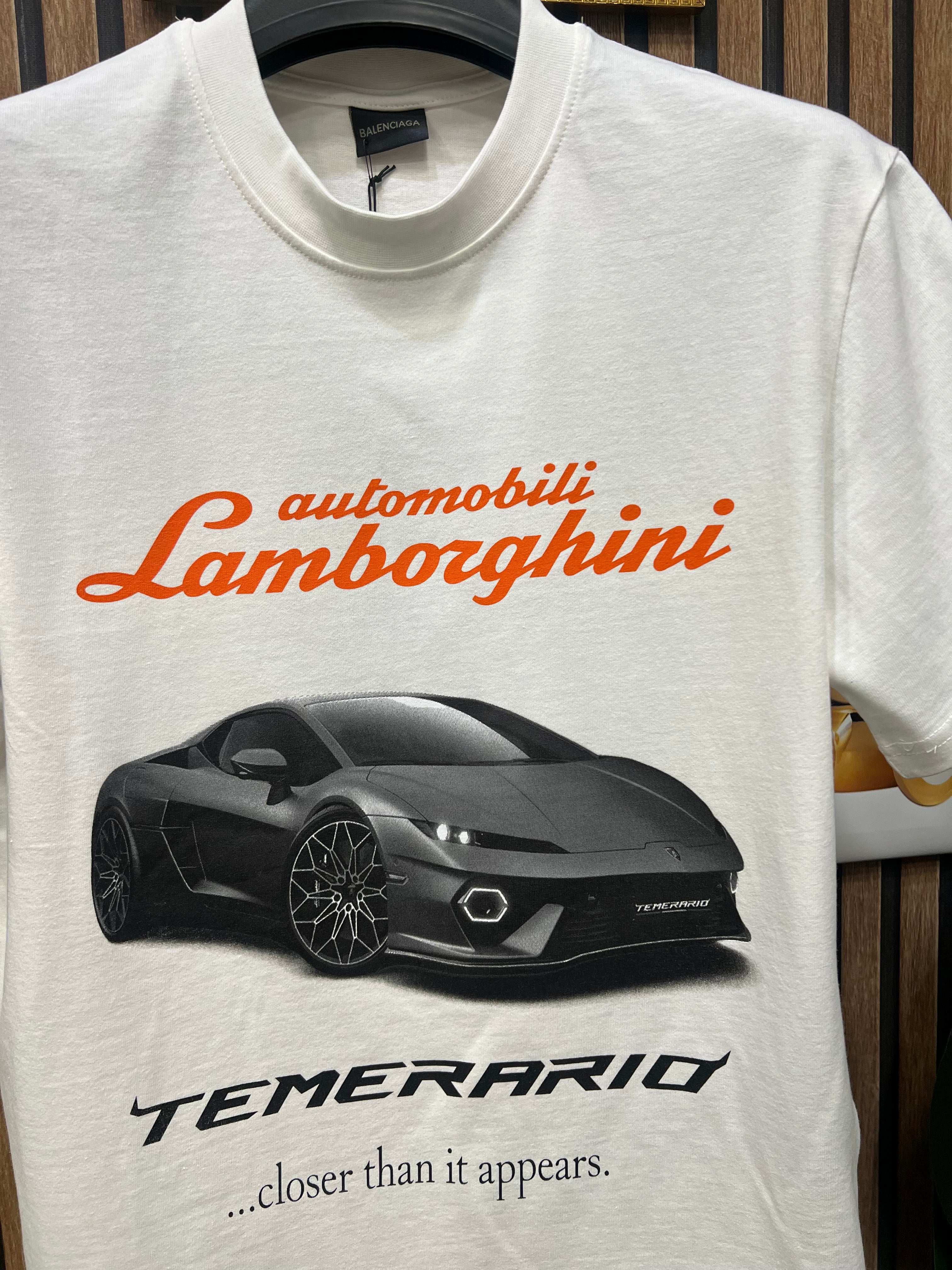 T-shirt Balenciaga Lamborghini b-675