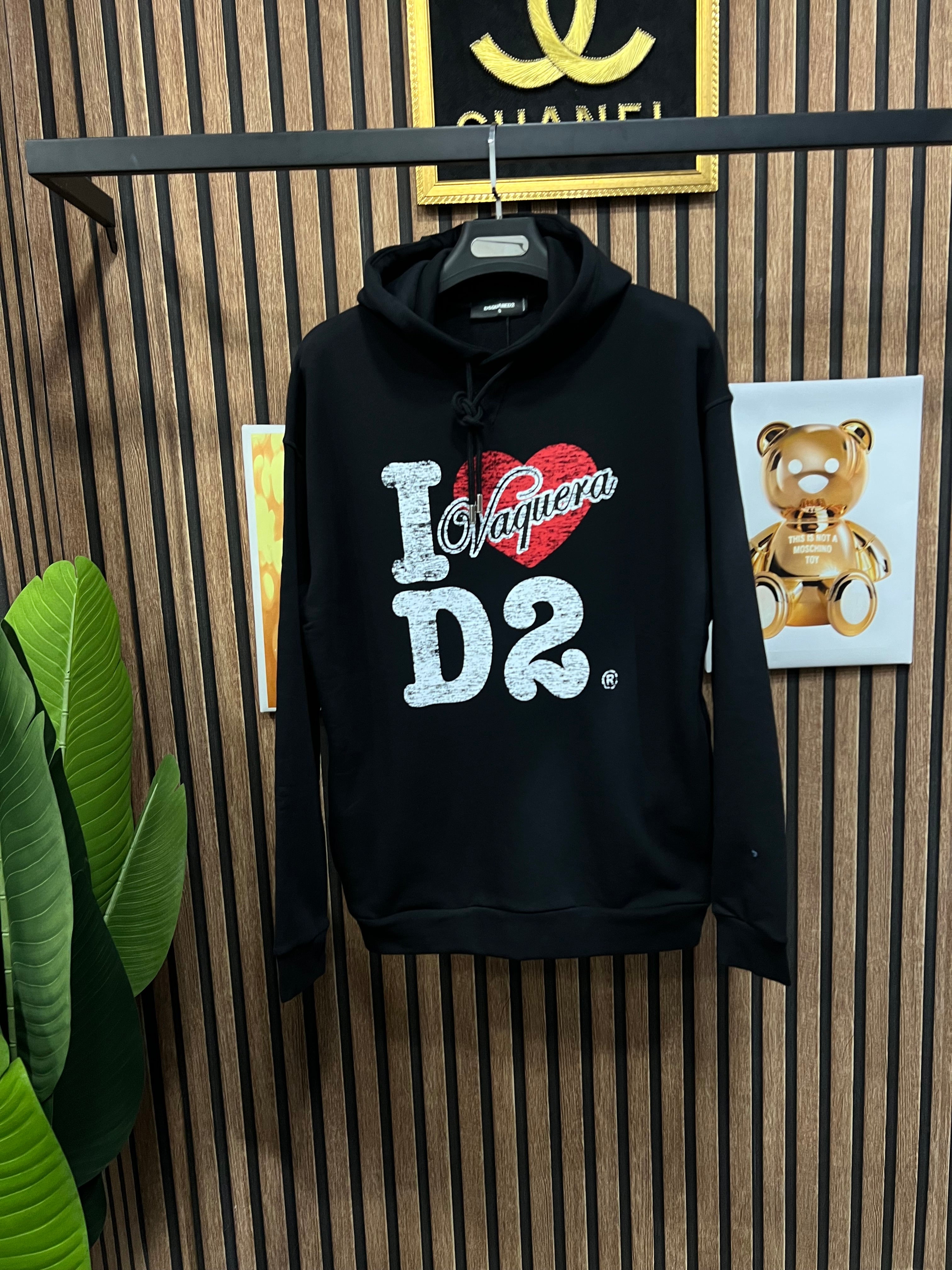 Dsquared2 Φούτερ με κουκούλα d-10