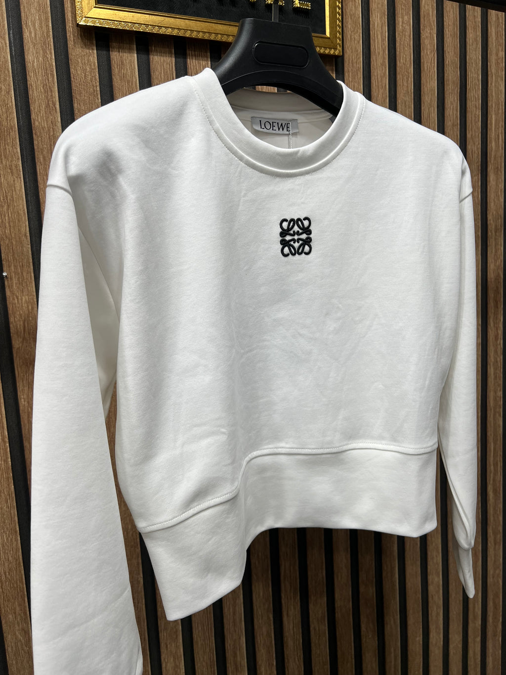 Loewe φούτερ γυναικείο crop l-303