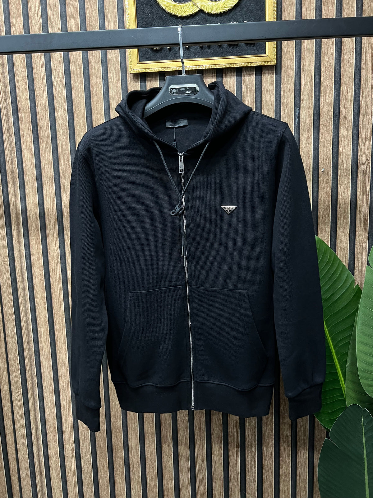 Prada ζακέτα πικέ p-0120