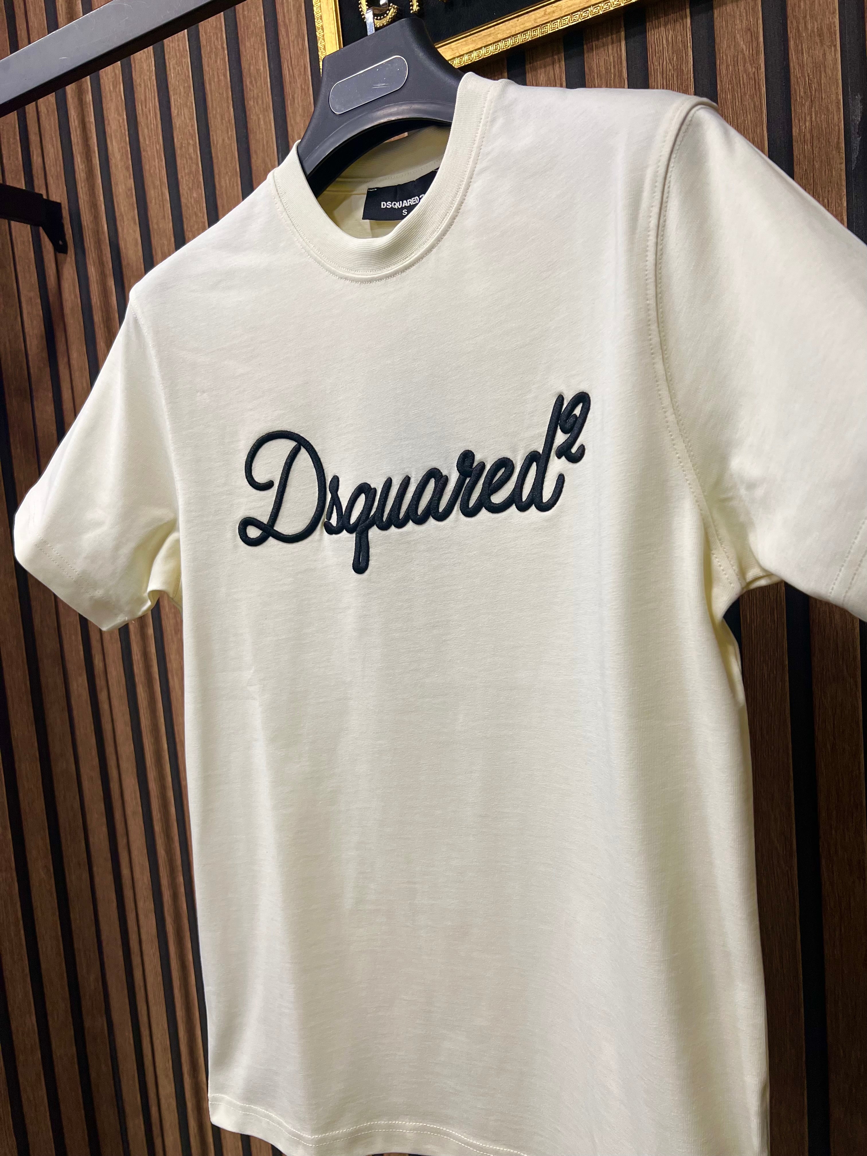 T-shirt Dsquared2 ivory d-1016