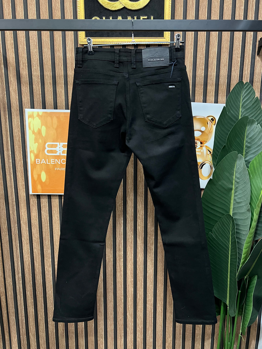 Jeans μαύρο παντελόνι Paul & Shark p-608