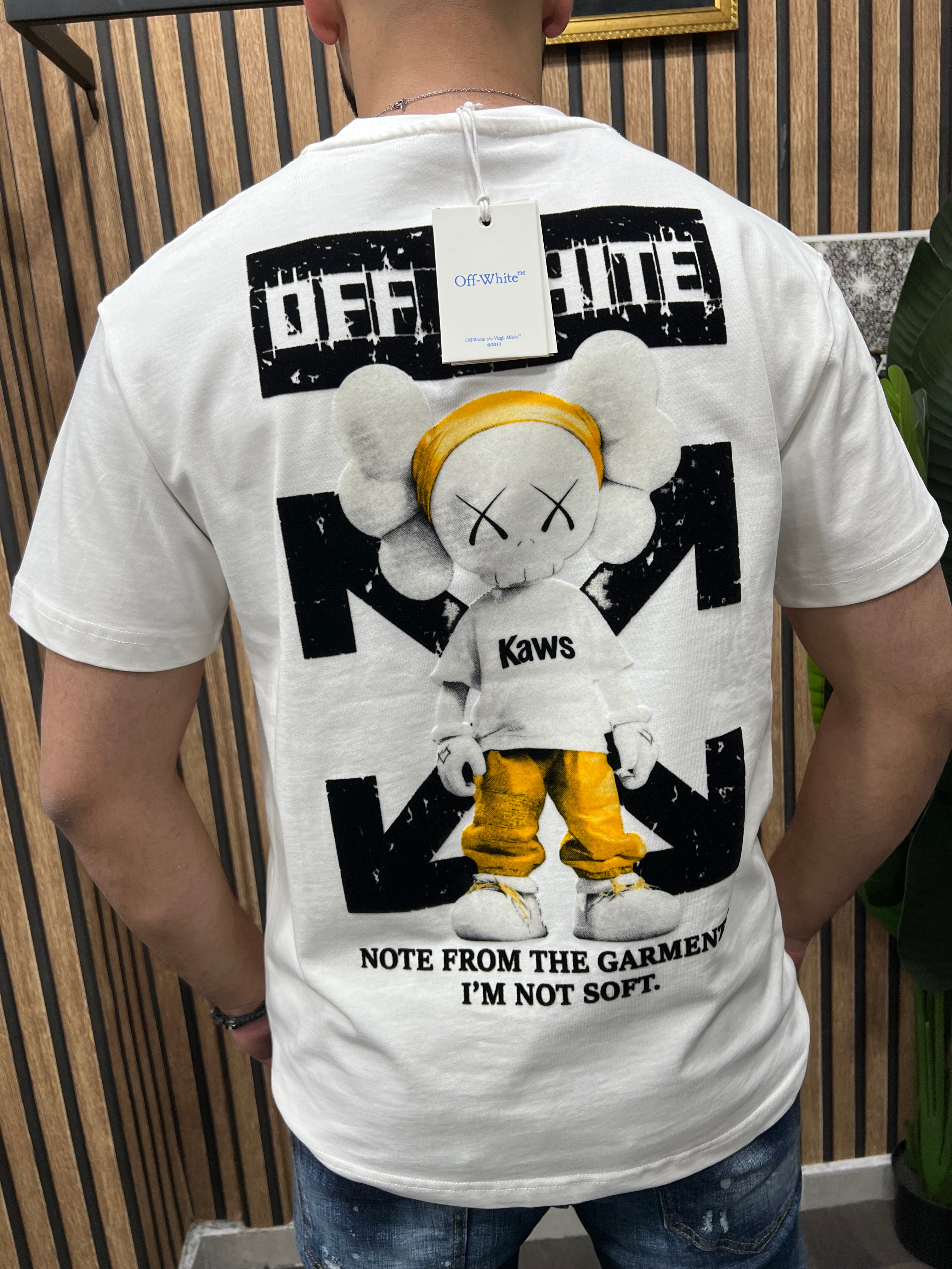 T-shirt Off White Kaws o-2004
