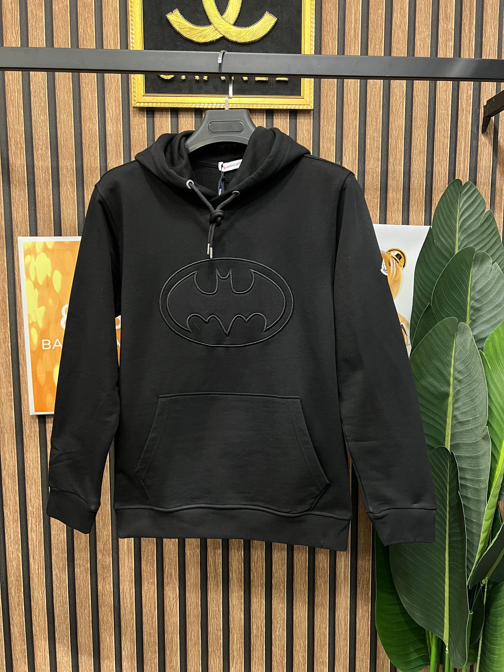 Moncler Batman φούτερ με κουκούλα m-98
