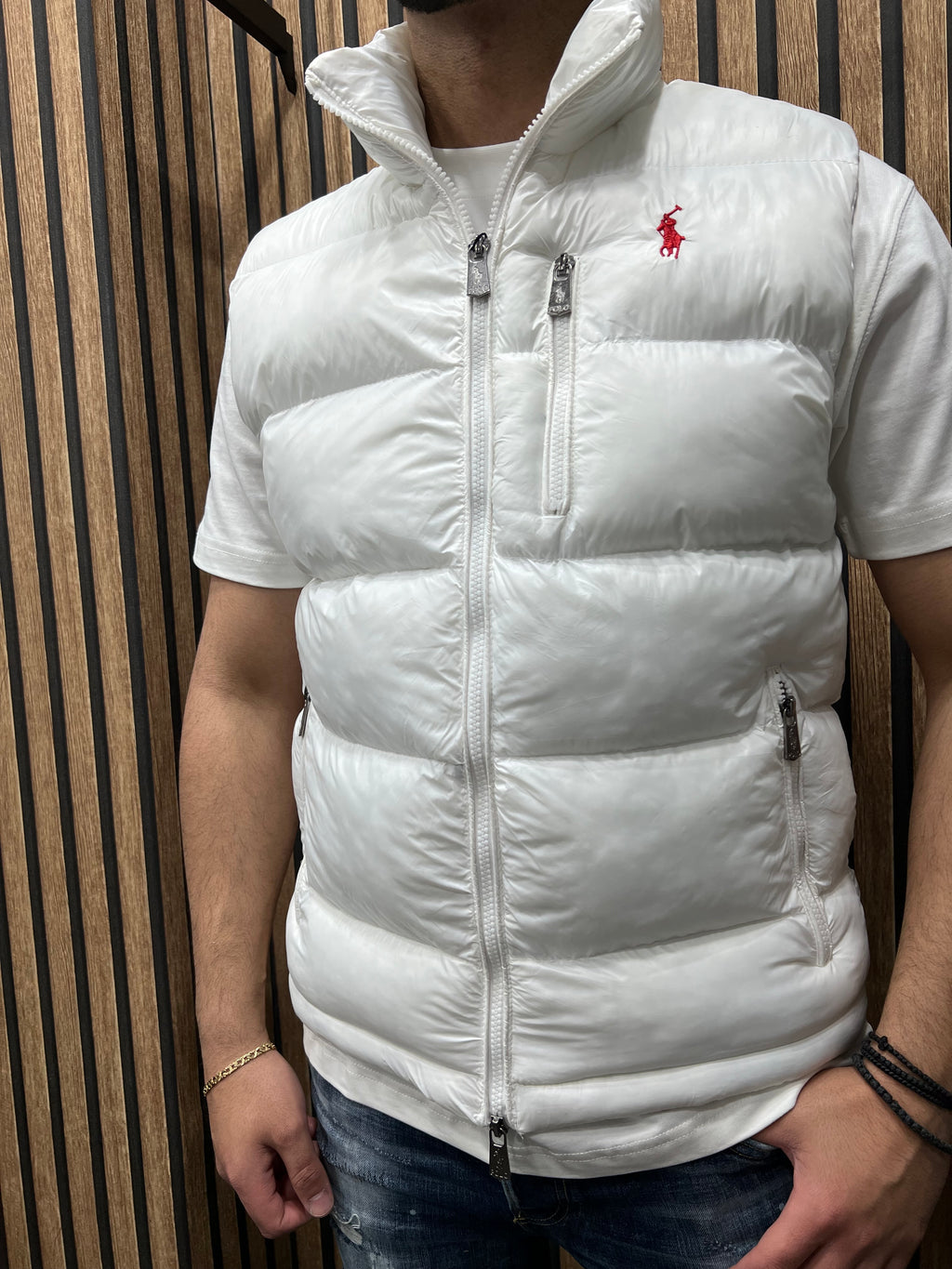 Αμάνικο Polo Ralph Lauren  white p-010