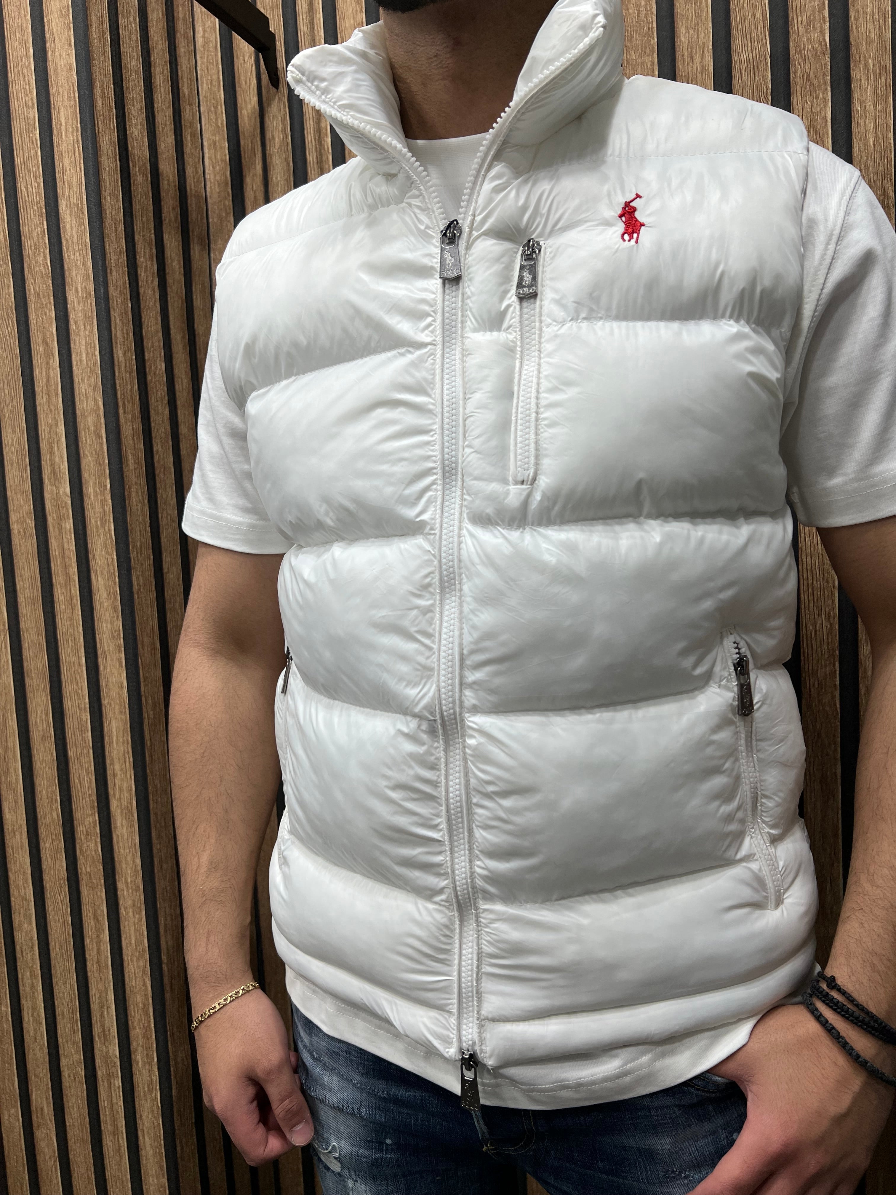 Αμάνικο Polo Ralph Lauren  white p-010
