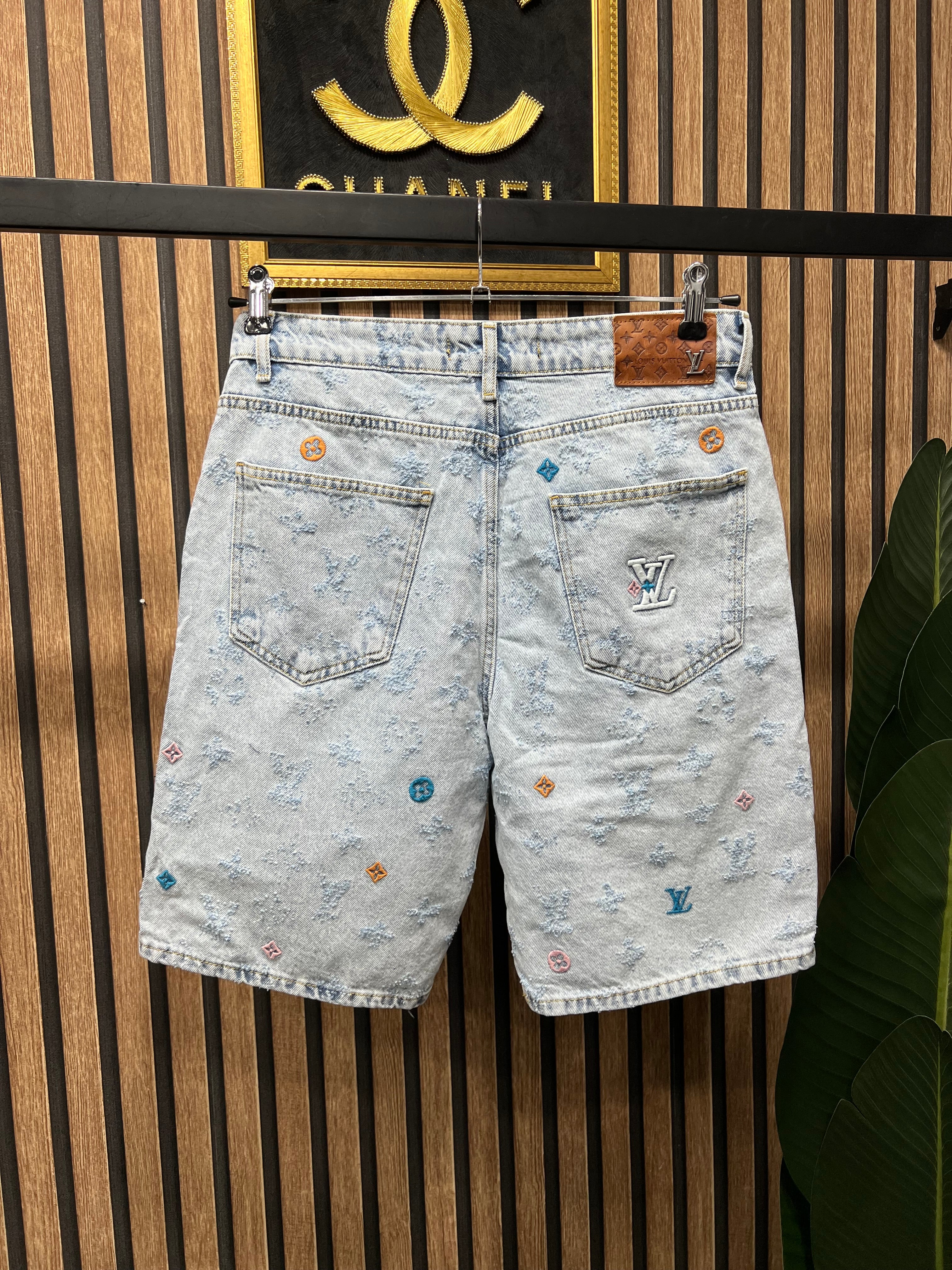 Louis Vuitton jeans βερμούδα L-225