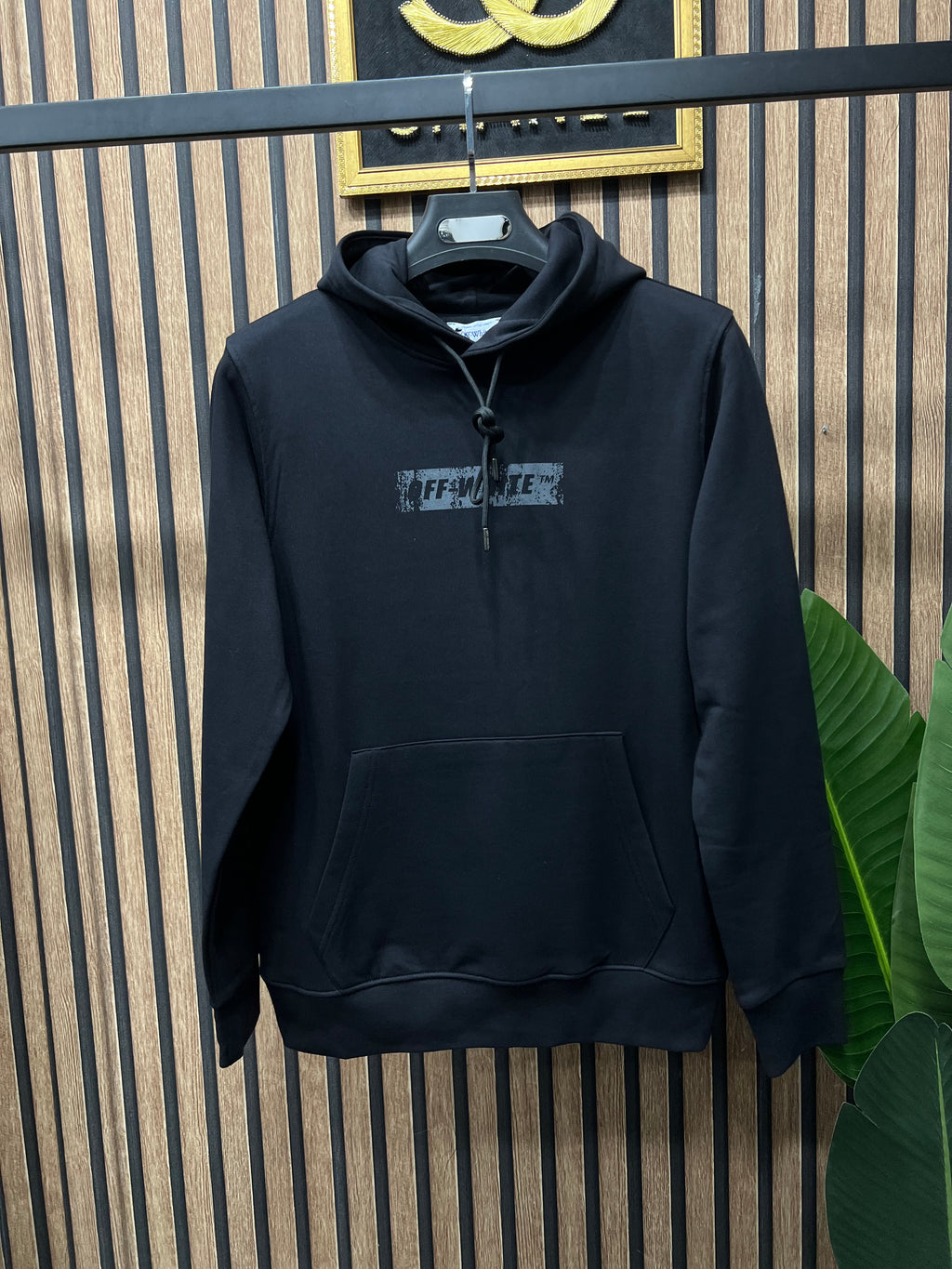 Off White φούτερ με κουκούλα o-0350