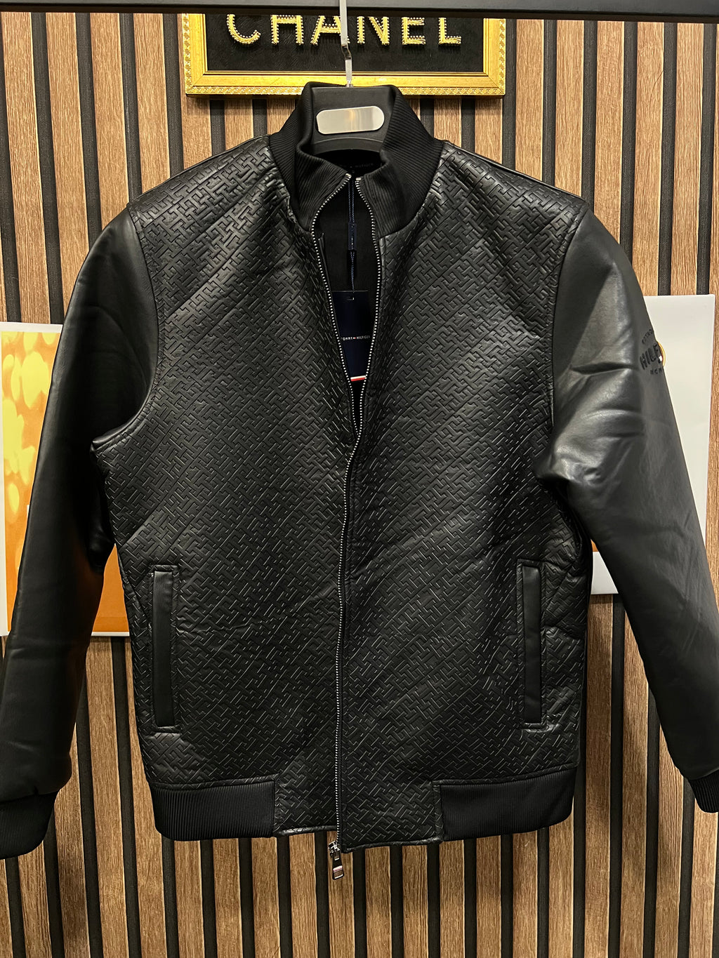 Tommy Hilfiger jacket δερματίνη T-36