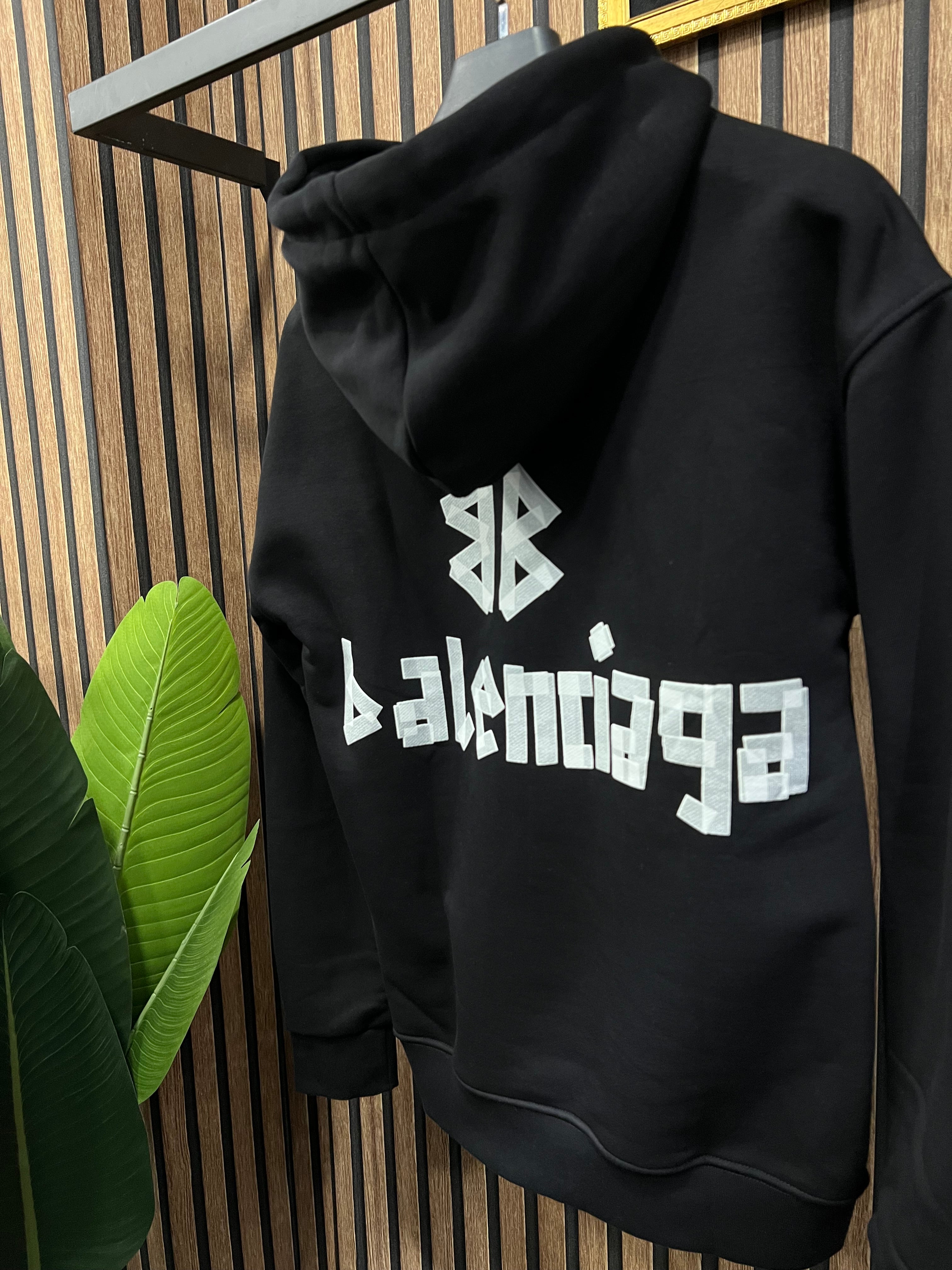 Balenciaga φούτερ με κουκούλα b-15