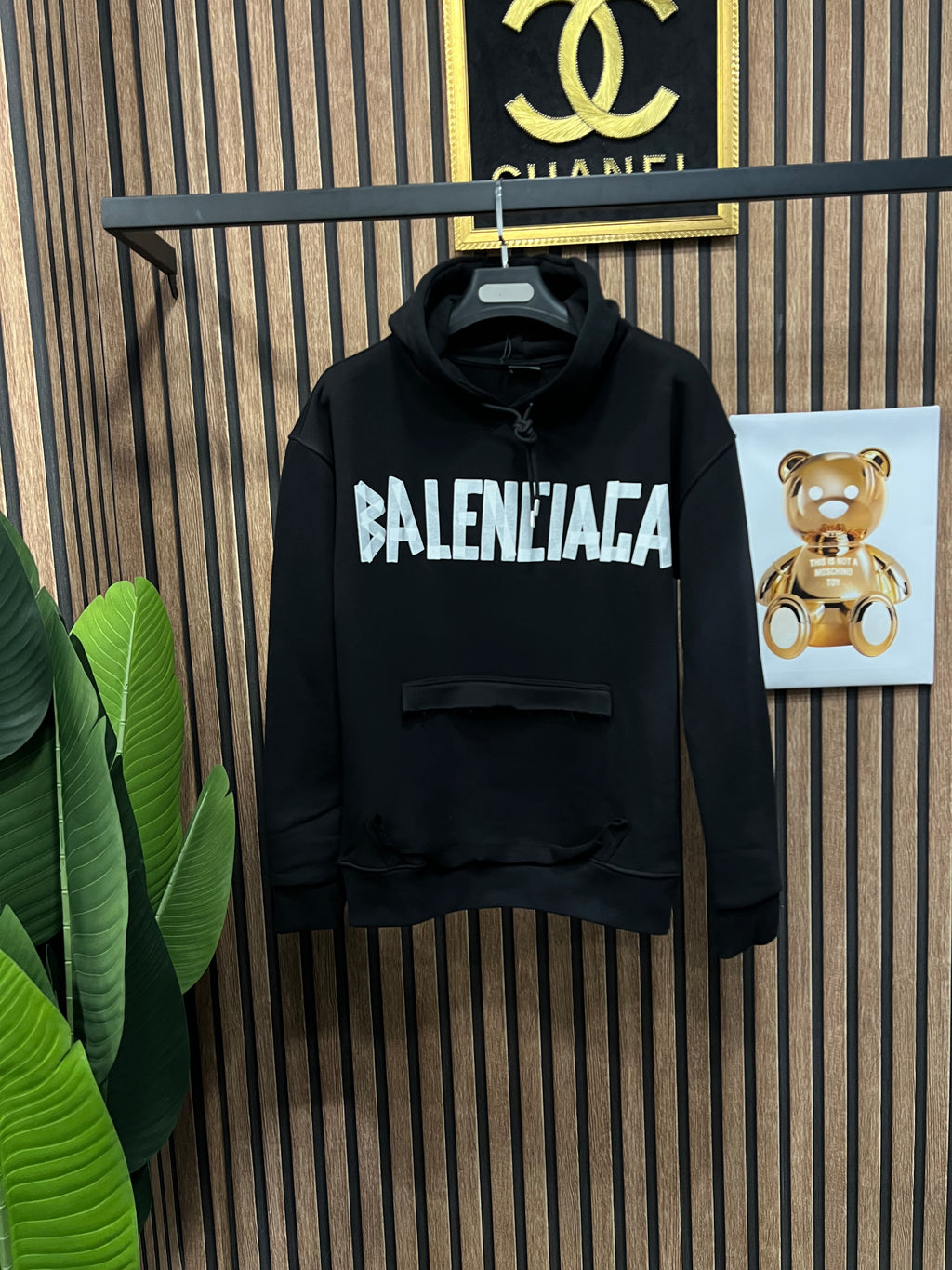Balenciaga φούτερ με κουκούλα b-15