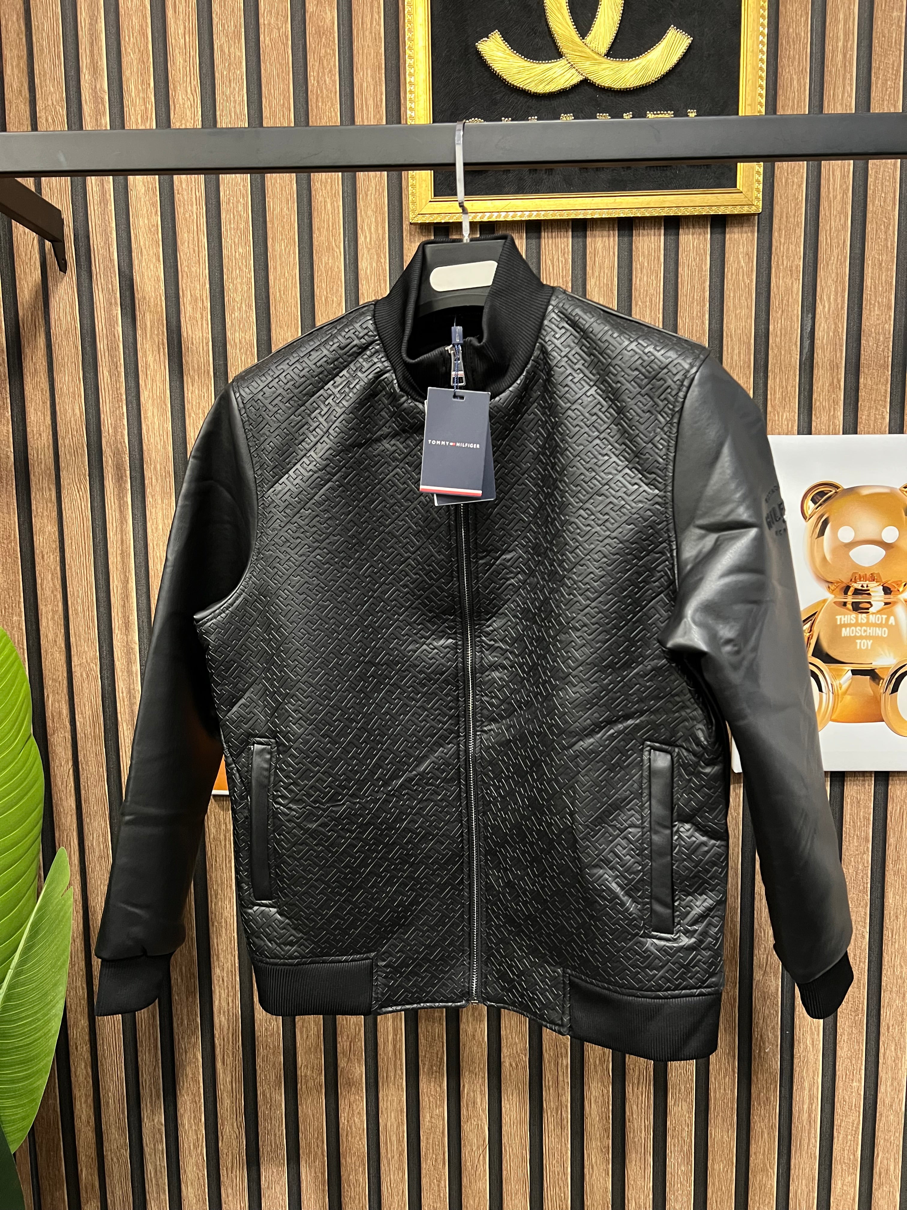 Tommy Hilfiger jacket δερματίνη T-36