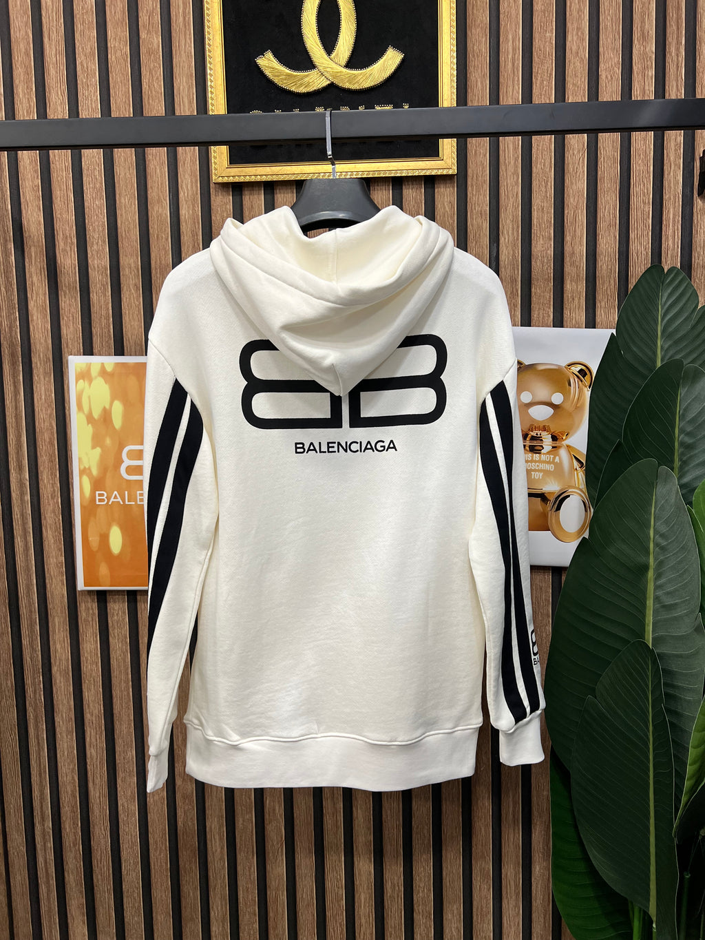 Balenciaga φούτερ με κουκούλα b-789