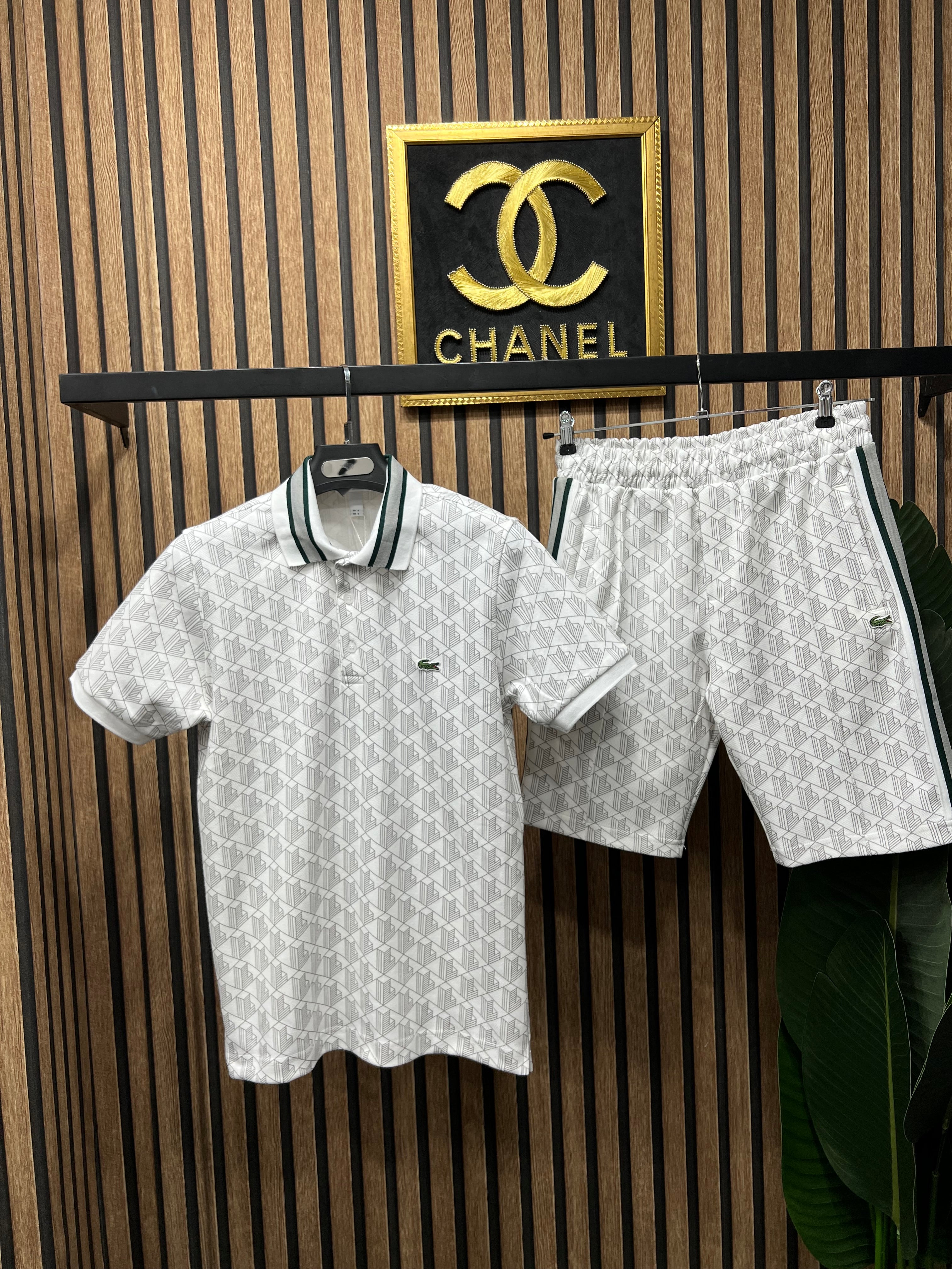 Lacoste σετ με βερμούδα l-224